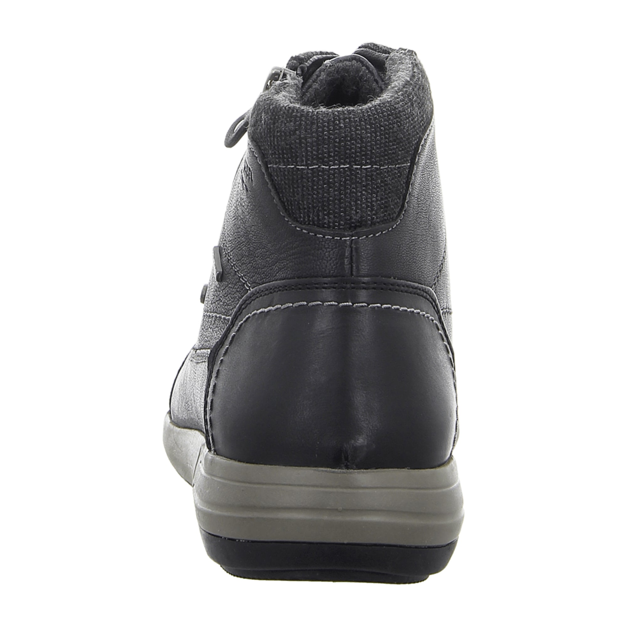 Comfortable Lace-up Shoes for Men by Josef Seibel in Black