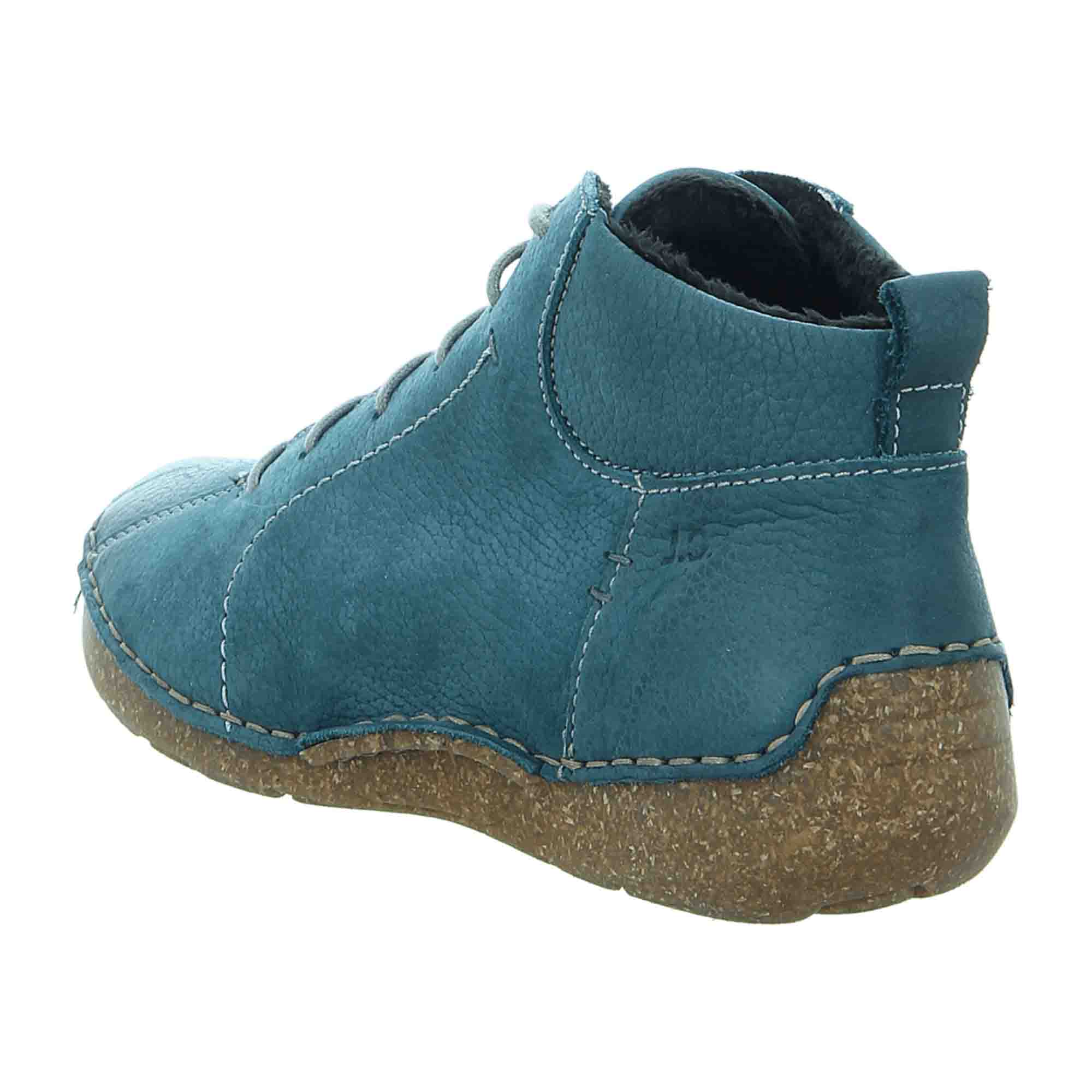 Comfortable Blue Ankle Boots for Women by Josef Seibel