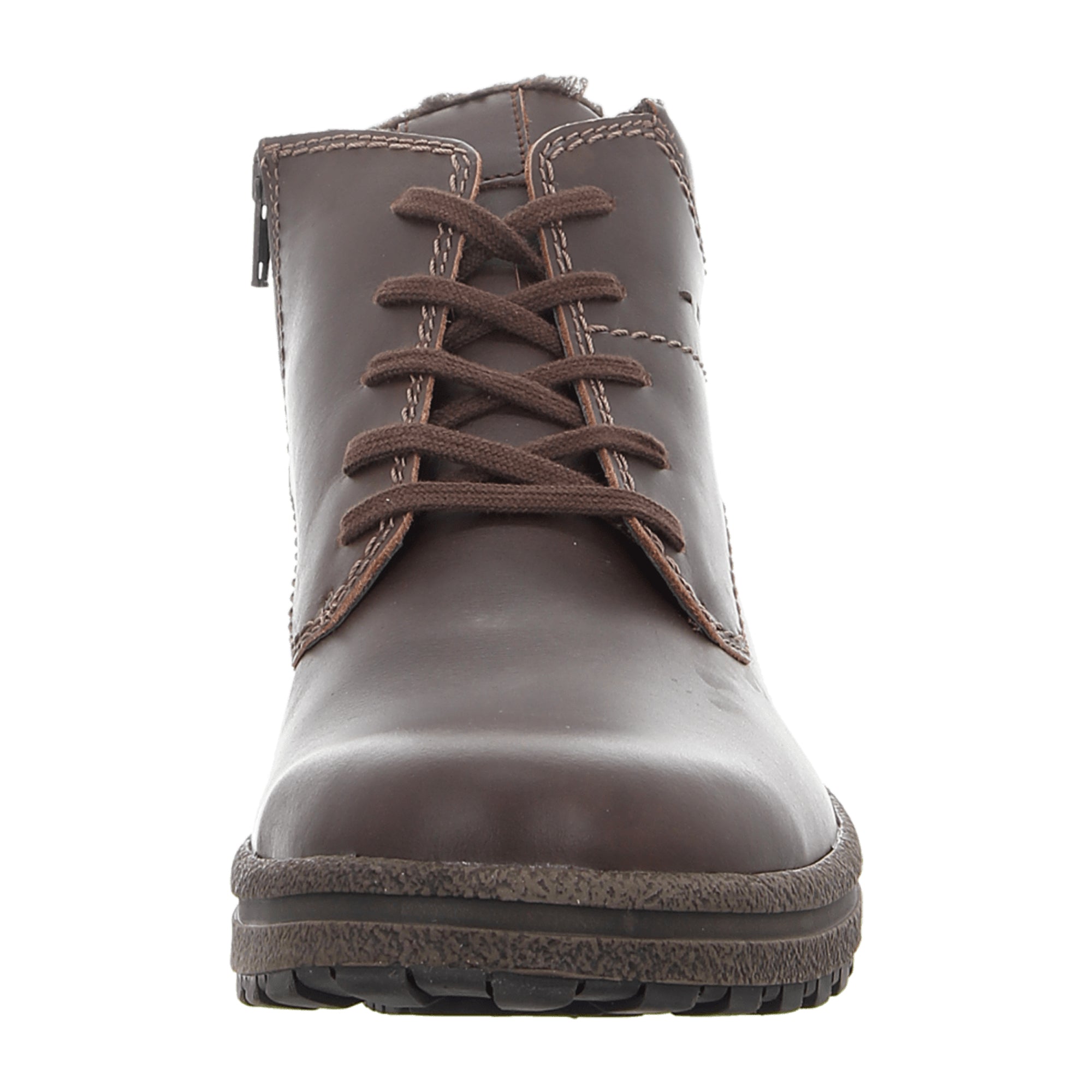 Josef Seibel Men's Brown Lace-Up Ankle Boots
