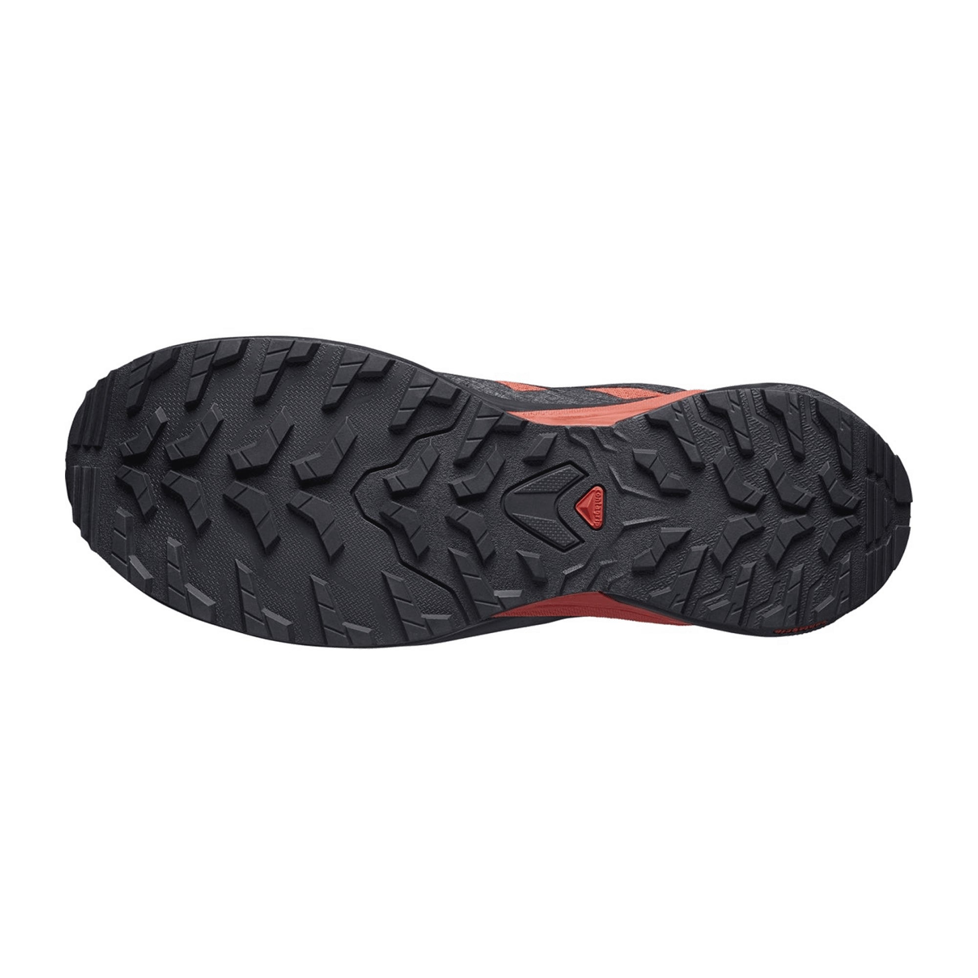 Salomon shoes X-ADVENTURE GTX Black/B for men, red