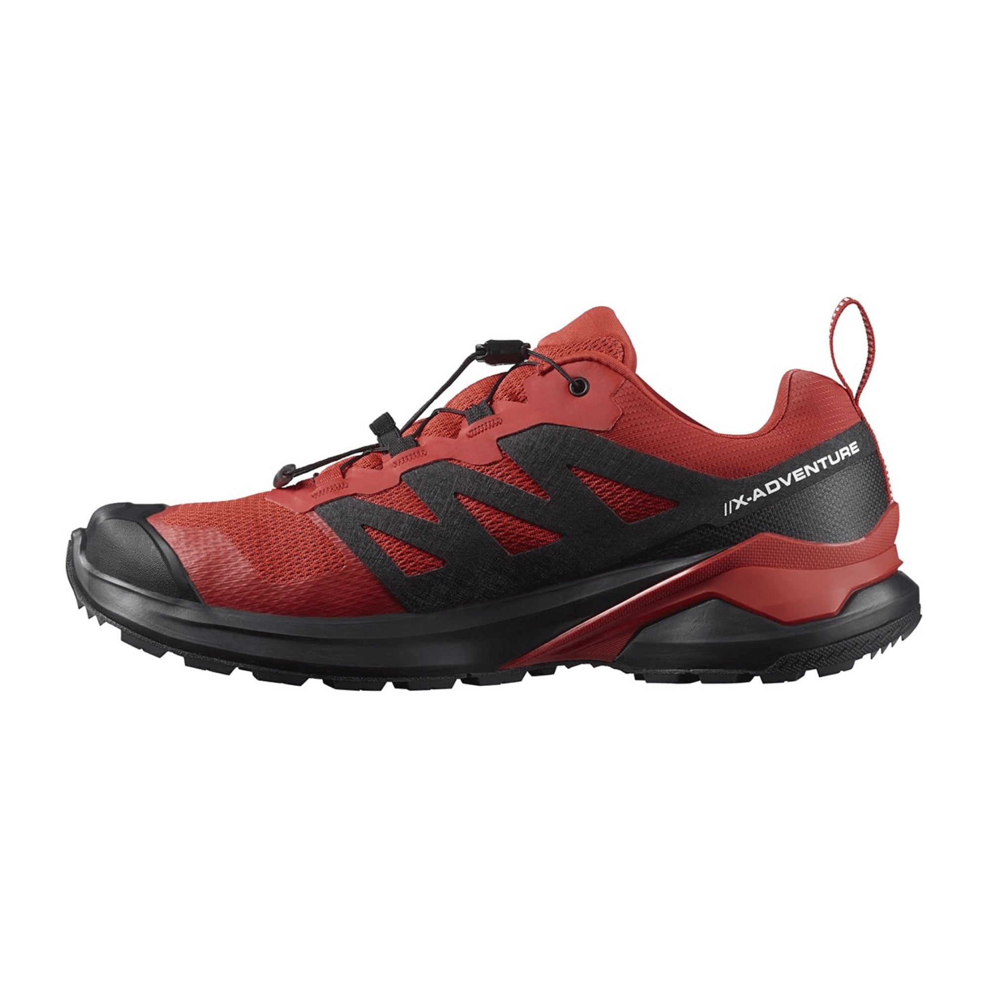 Salomon shoes X-ADVENTURE GTX Black/B for men, red