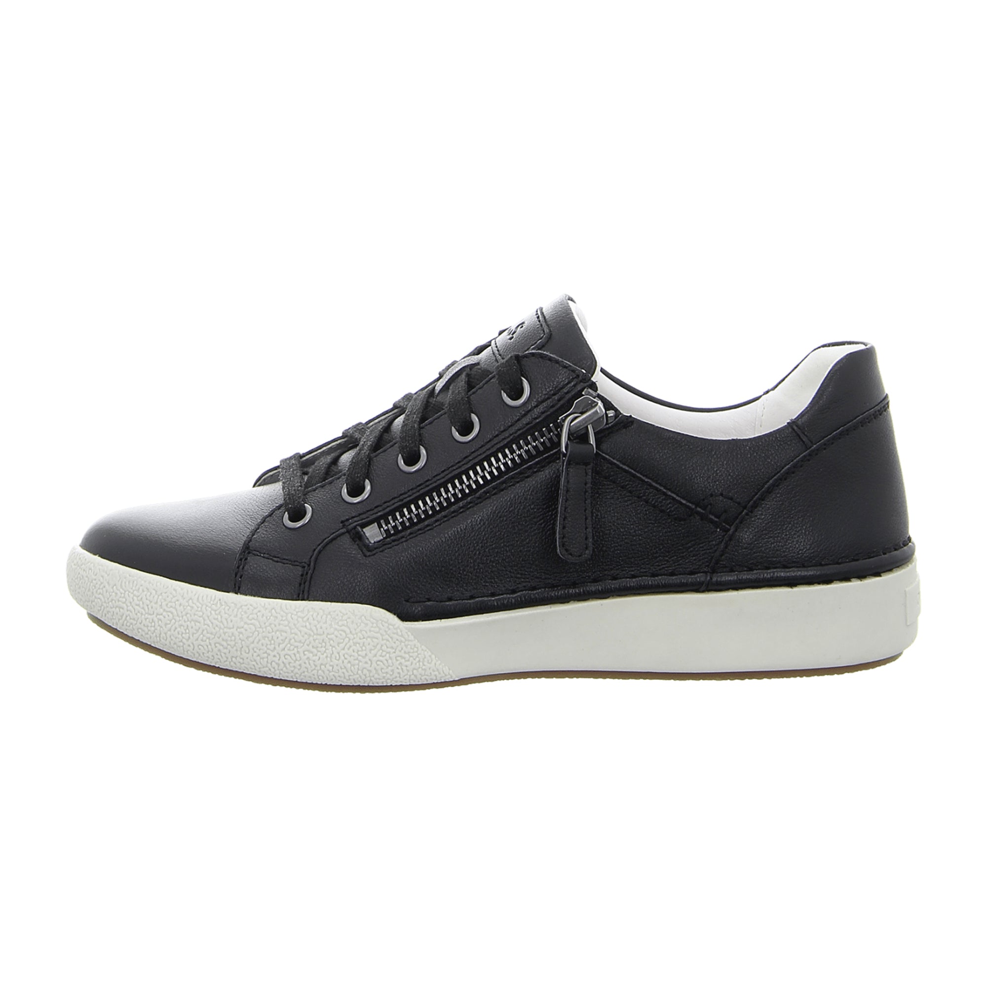 Comfortable Lace-up Shoes for Women in Black by Josef Seibel