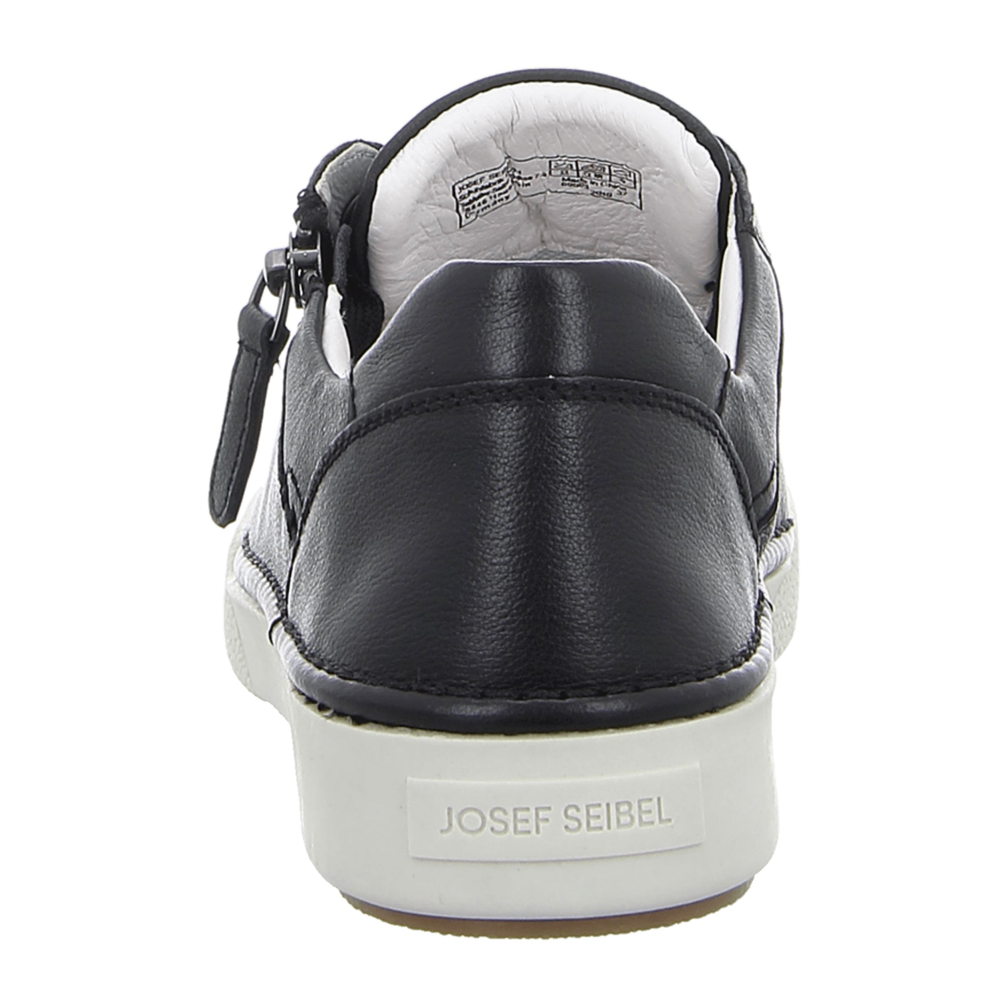 Comfortable Lace-up Shoes for Women in Black by Josef Seibel