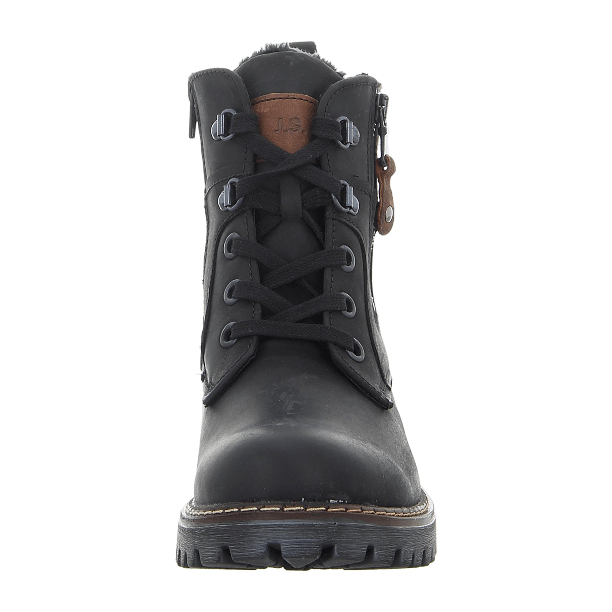Josef Seibel Lace-Up Ankle Boots for Women in Black