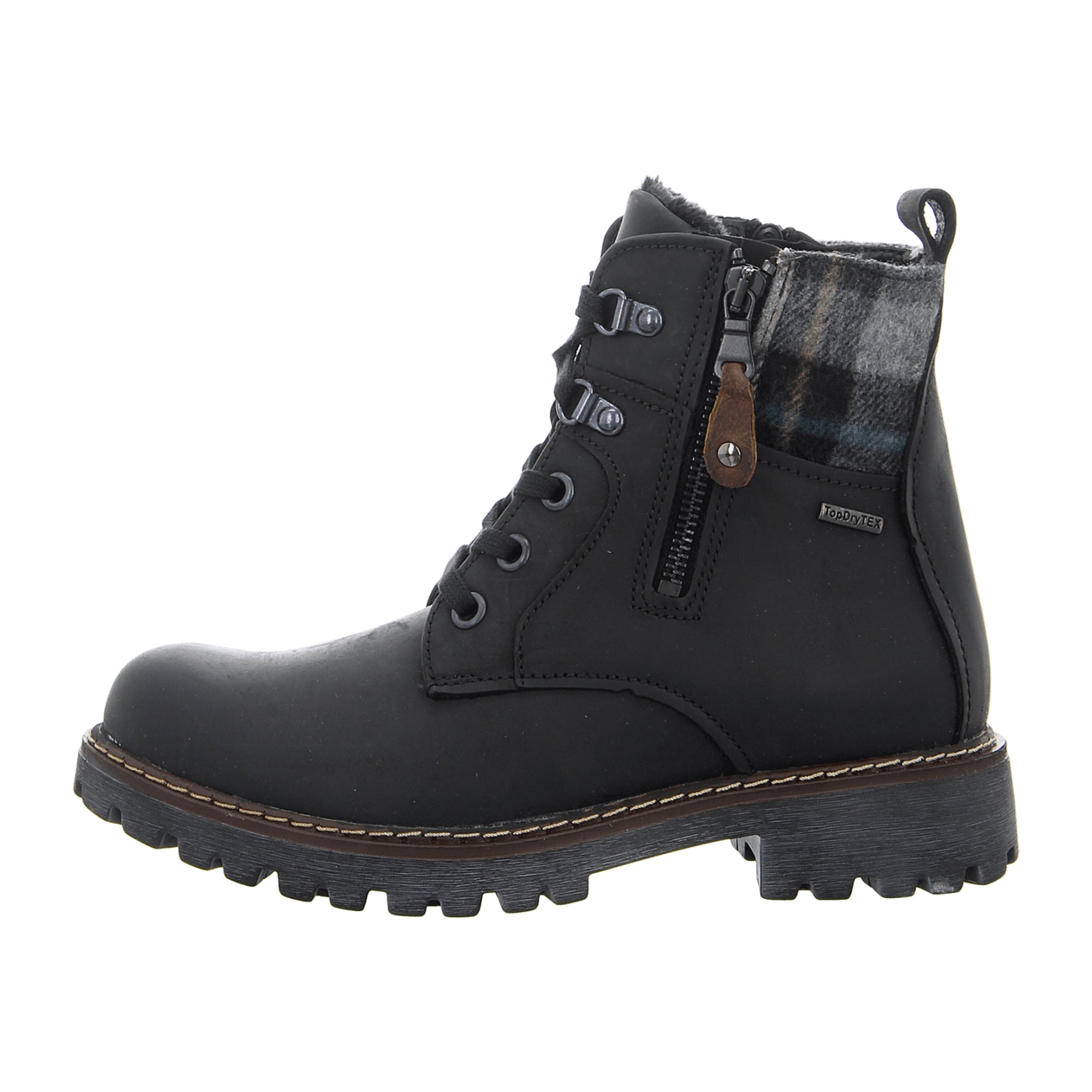 Josef Seibel Lace-Up Ankle Boots for Women in Black