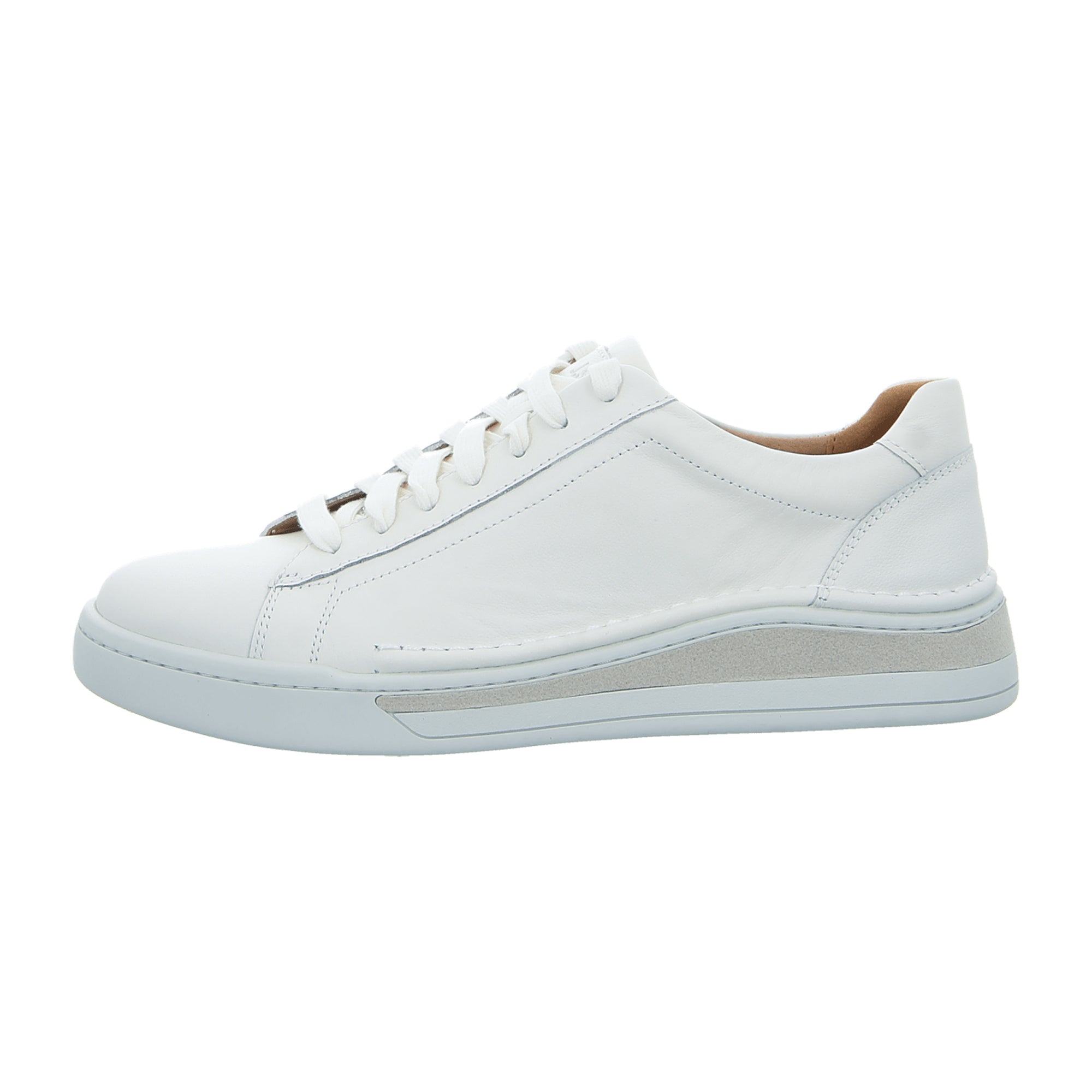 Men's Josef Seibel Sporty Lace-up Shoes in White