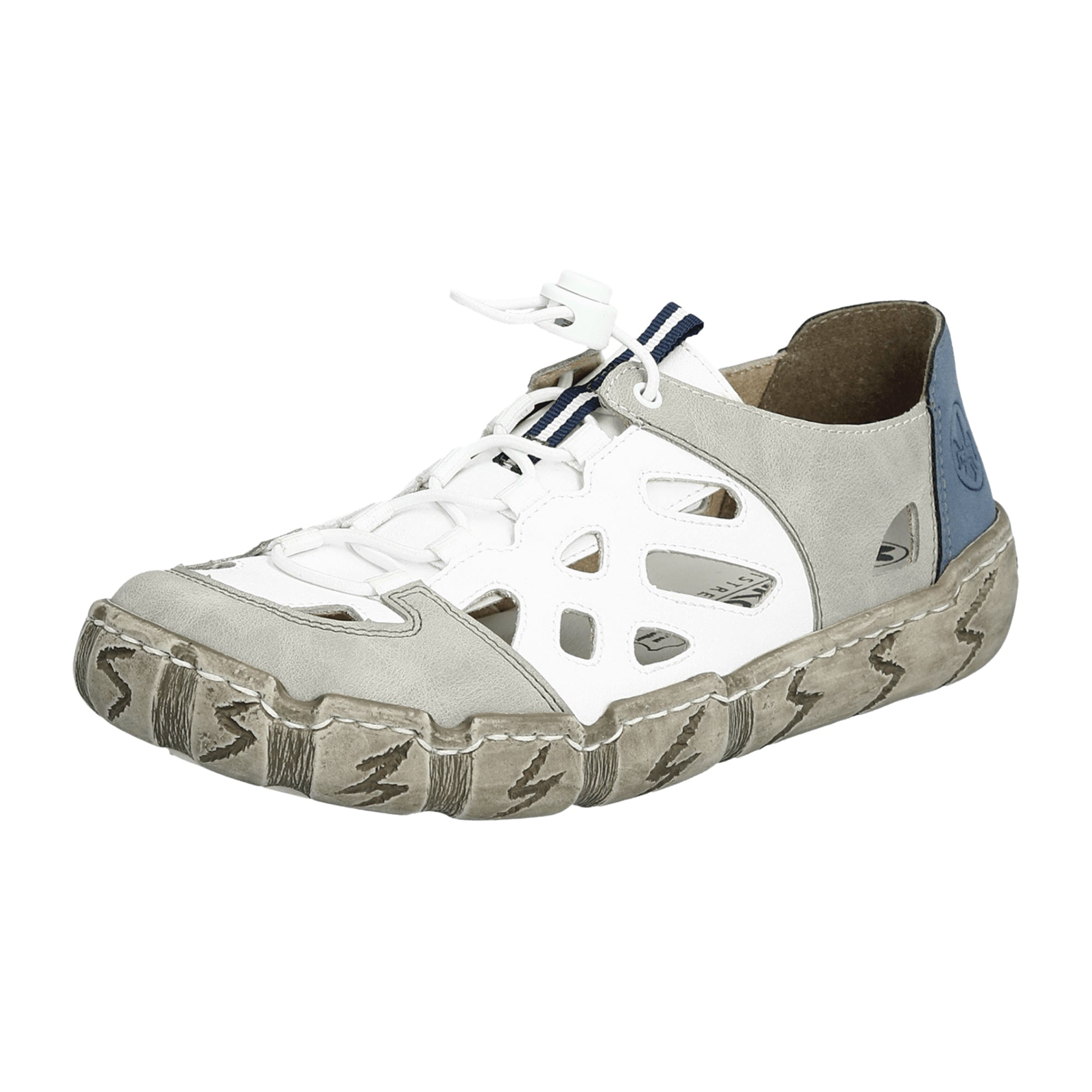Rieker FSK Women's White Slip-On Shoes