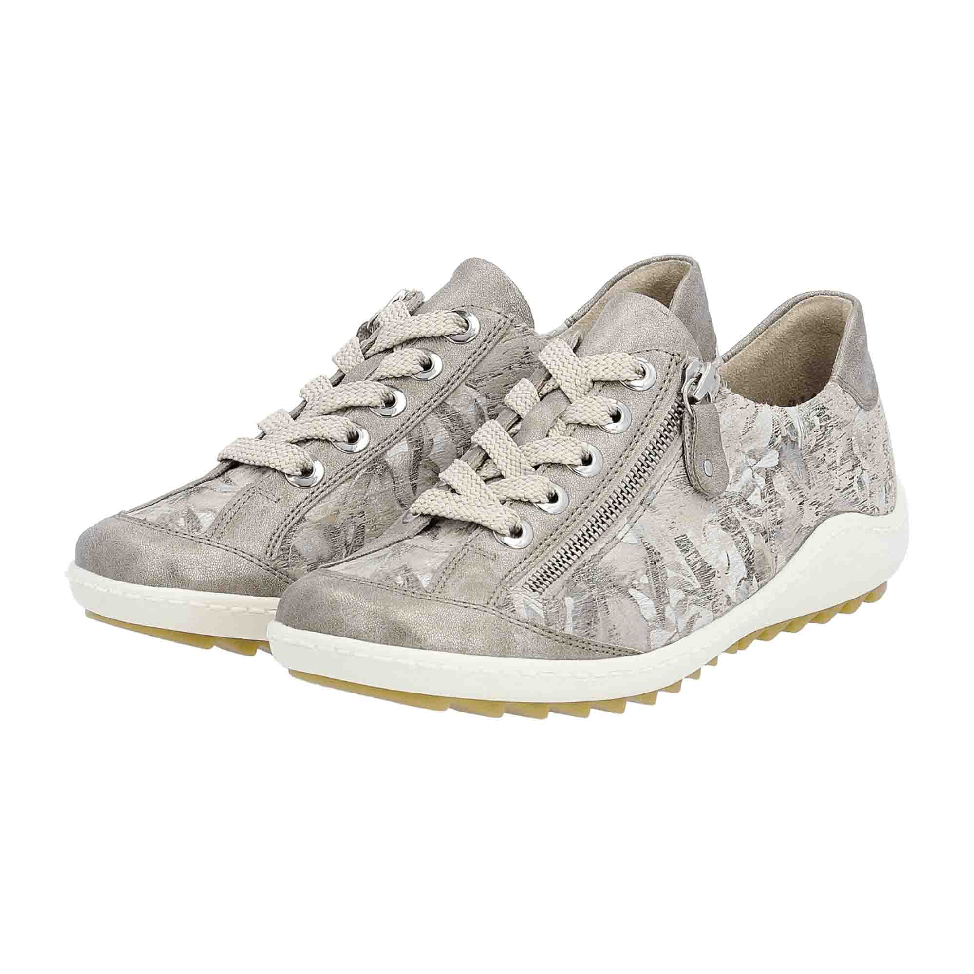 Remonte R1402-62 Women's Grey Shoes Comfortable Normal Width 3.5 cm Heel