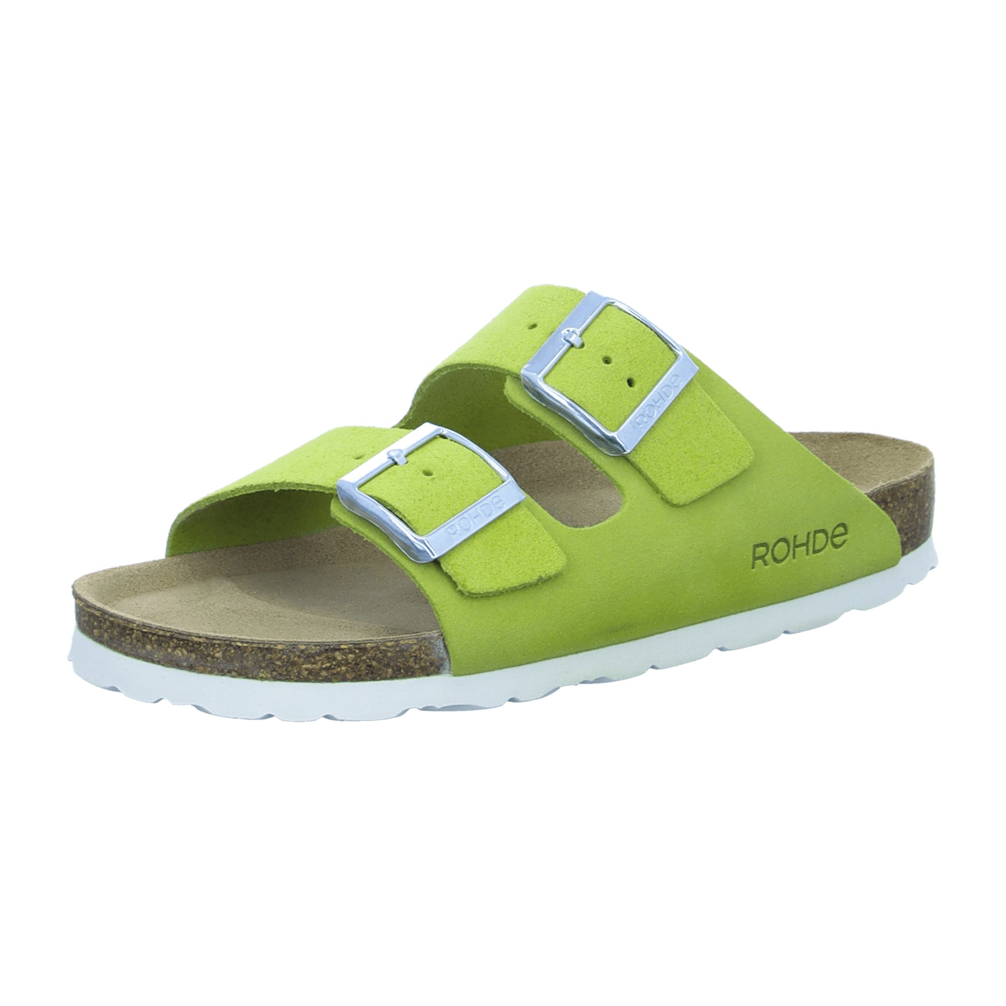 Rohde Classic Green Slip-On Sandals for Women