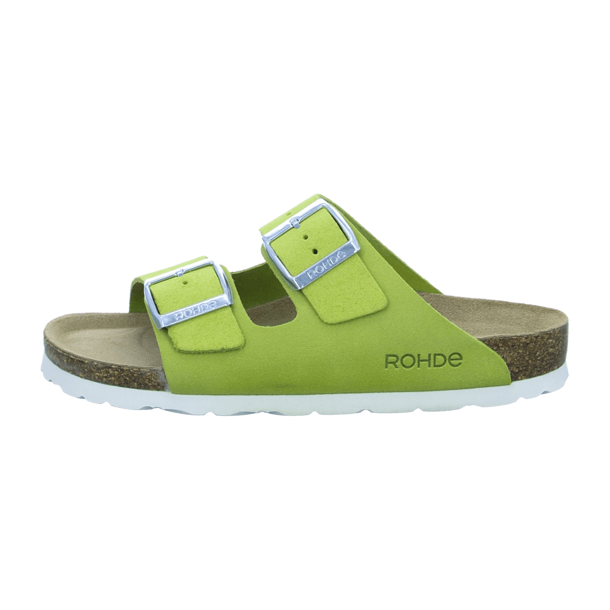 Rohde Classic Green Slip-On Sandals for Women