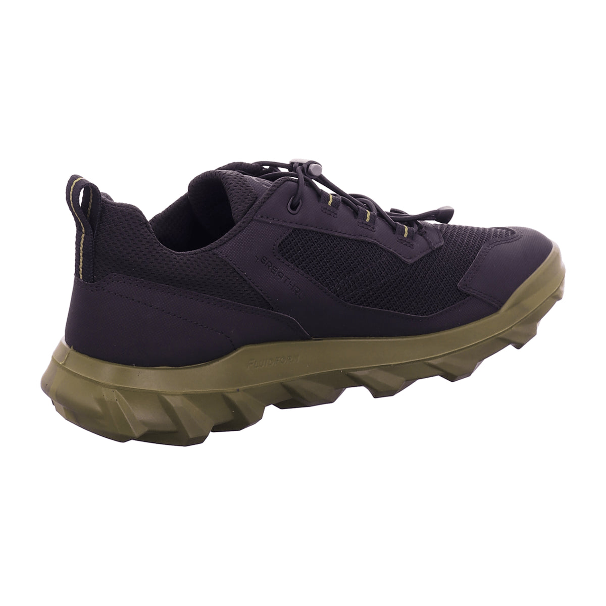 Ecco MX Men's Sneakers Black/Green - Durable Fashion Sneakers for Men - Style 820264 - Bartel-Shop