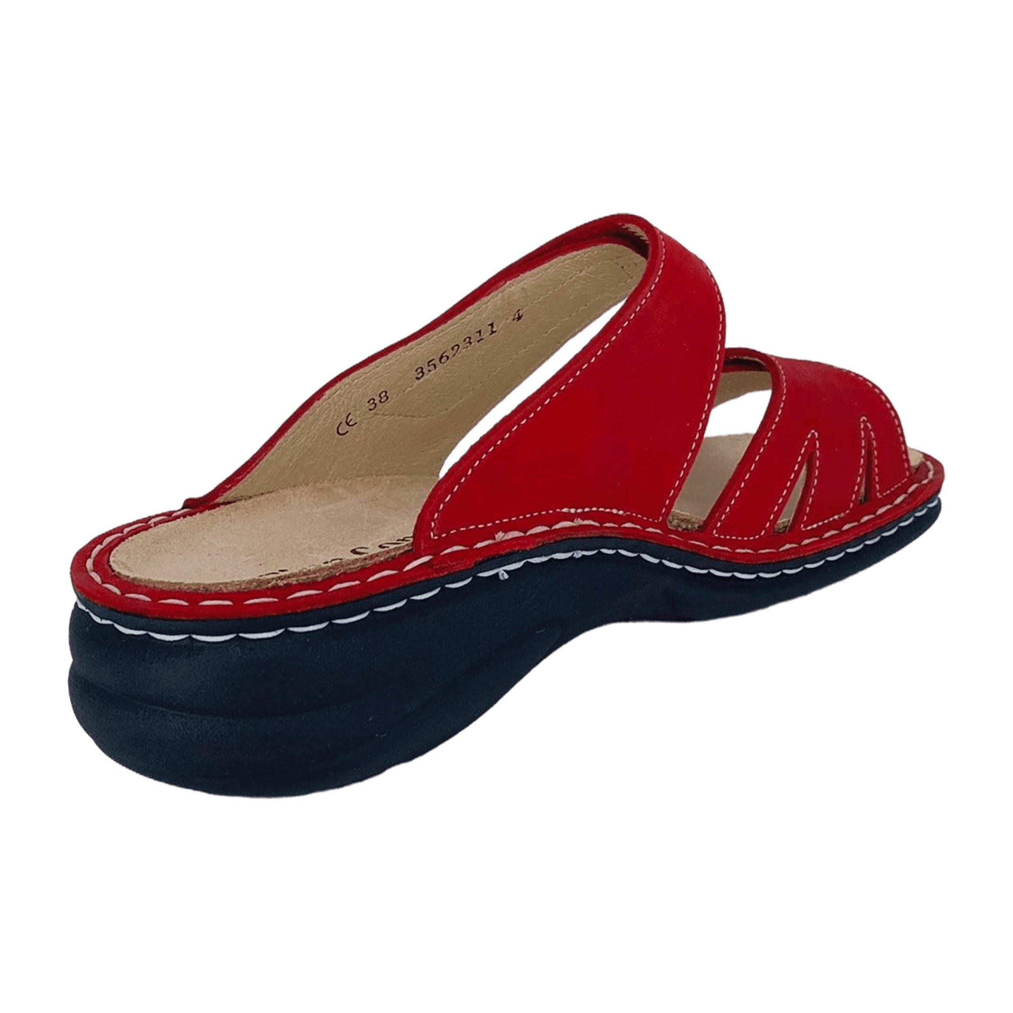 Finn Comfort Kimbe Women's Stylish Red Shoes - Comfort & Durability