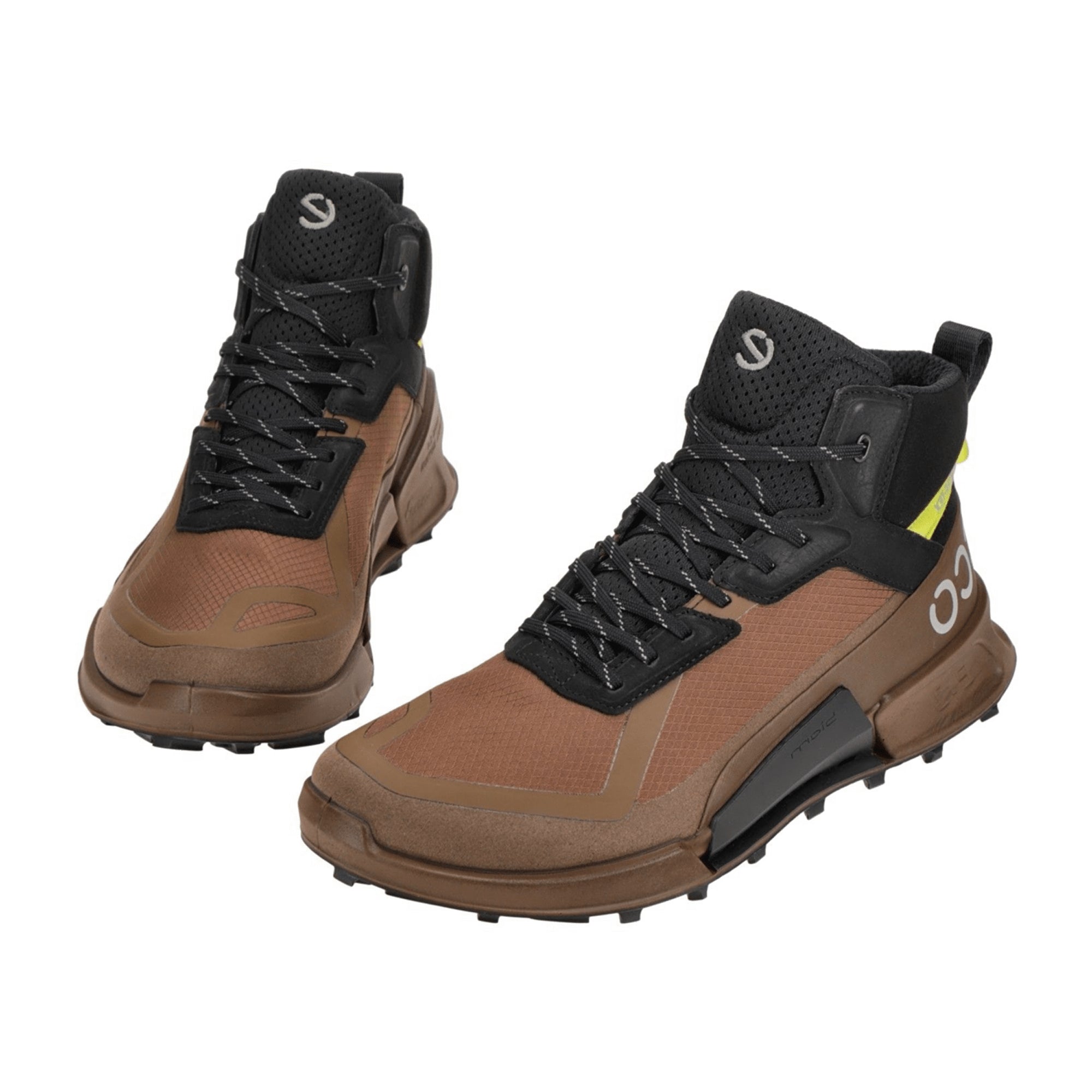 Ecco Biom X Mountain Men's Hiking Shoes - Waterproof GORE-TEX, Durable, Stylish Brown