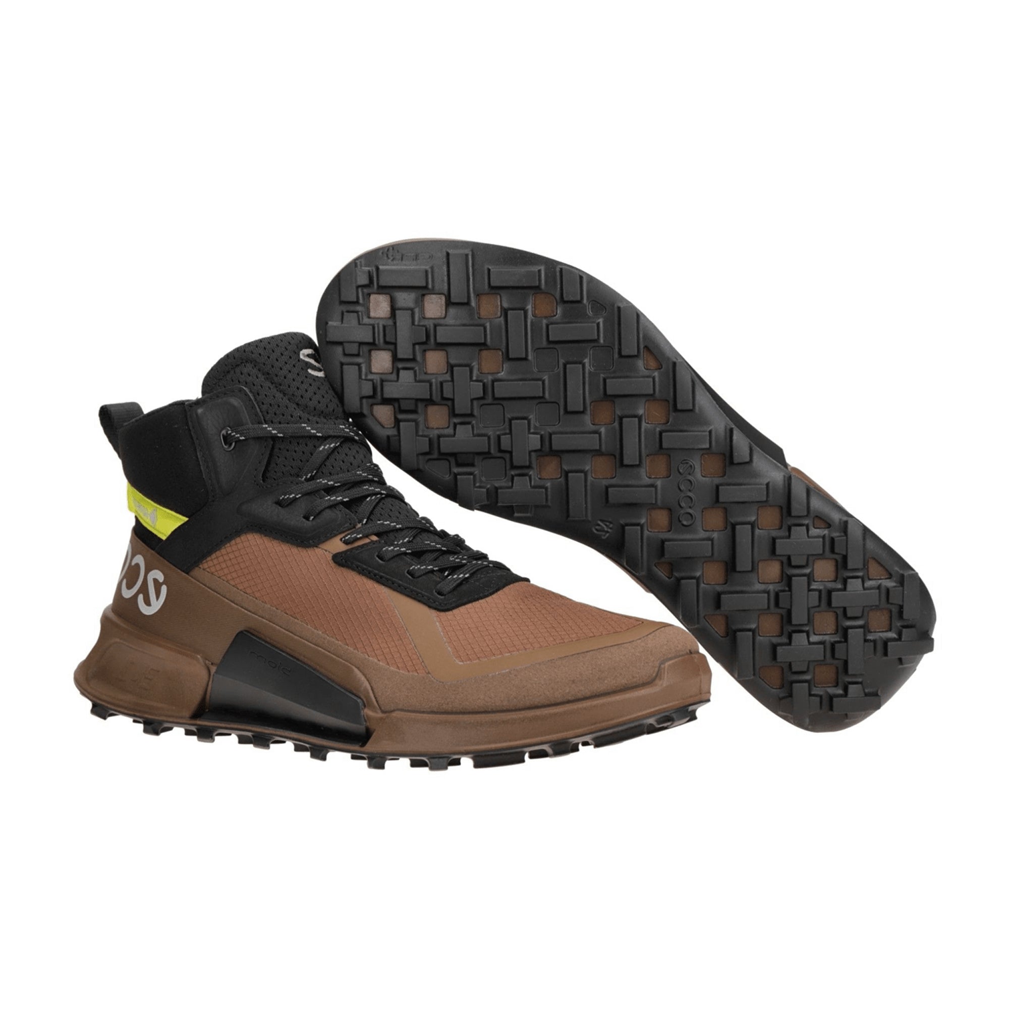 Ecco Biom X Mountain Men's Hiking Shoes - Waterproof GORE-TEX, Durable, Stylish Brown
