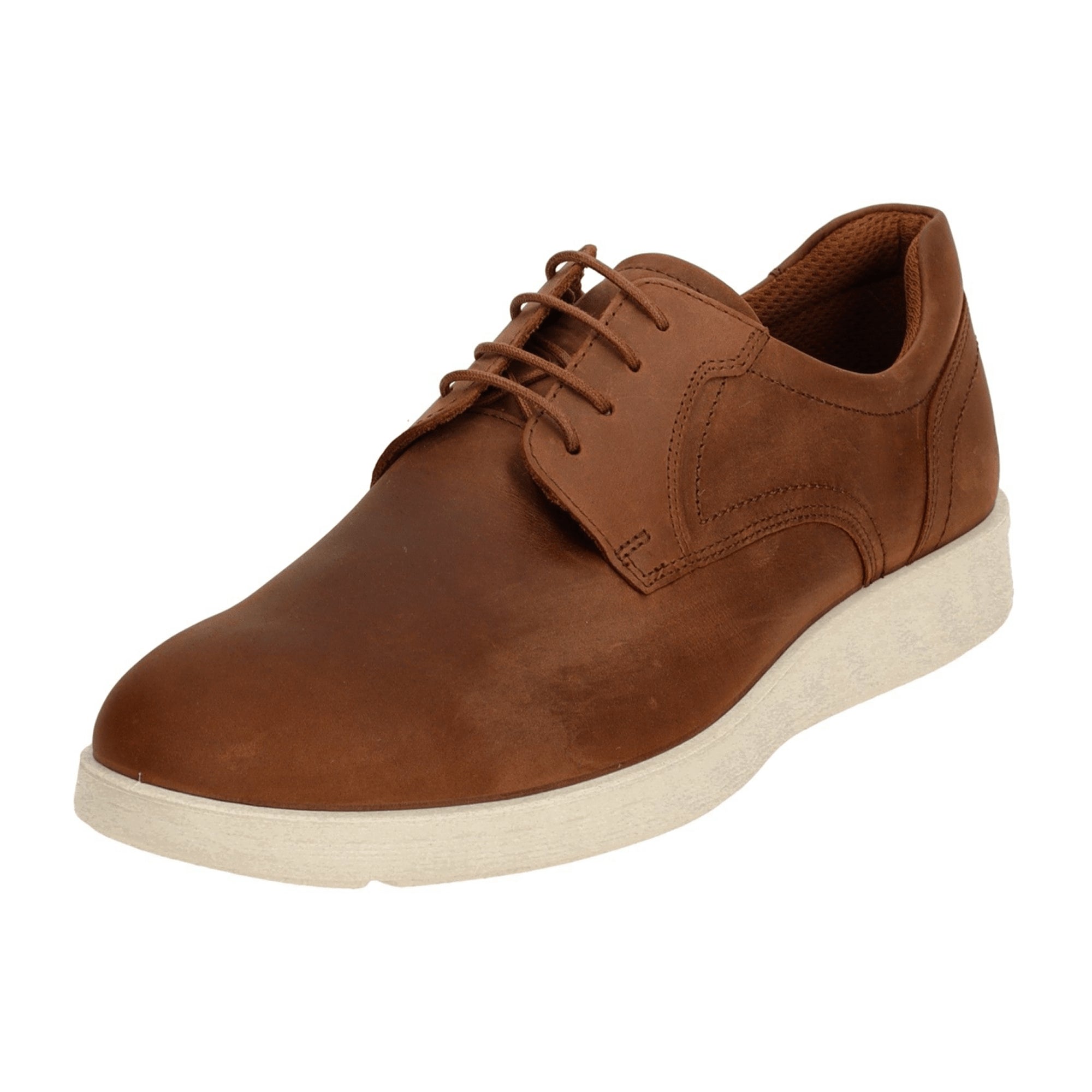 Ecco S Lite Hybrid Men's Brown Nubuck Shoes 520304 | Stylish & Durable Casual Footwear