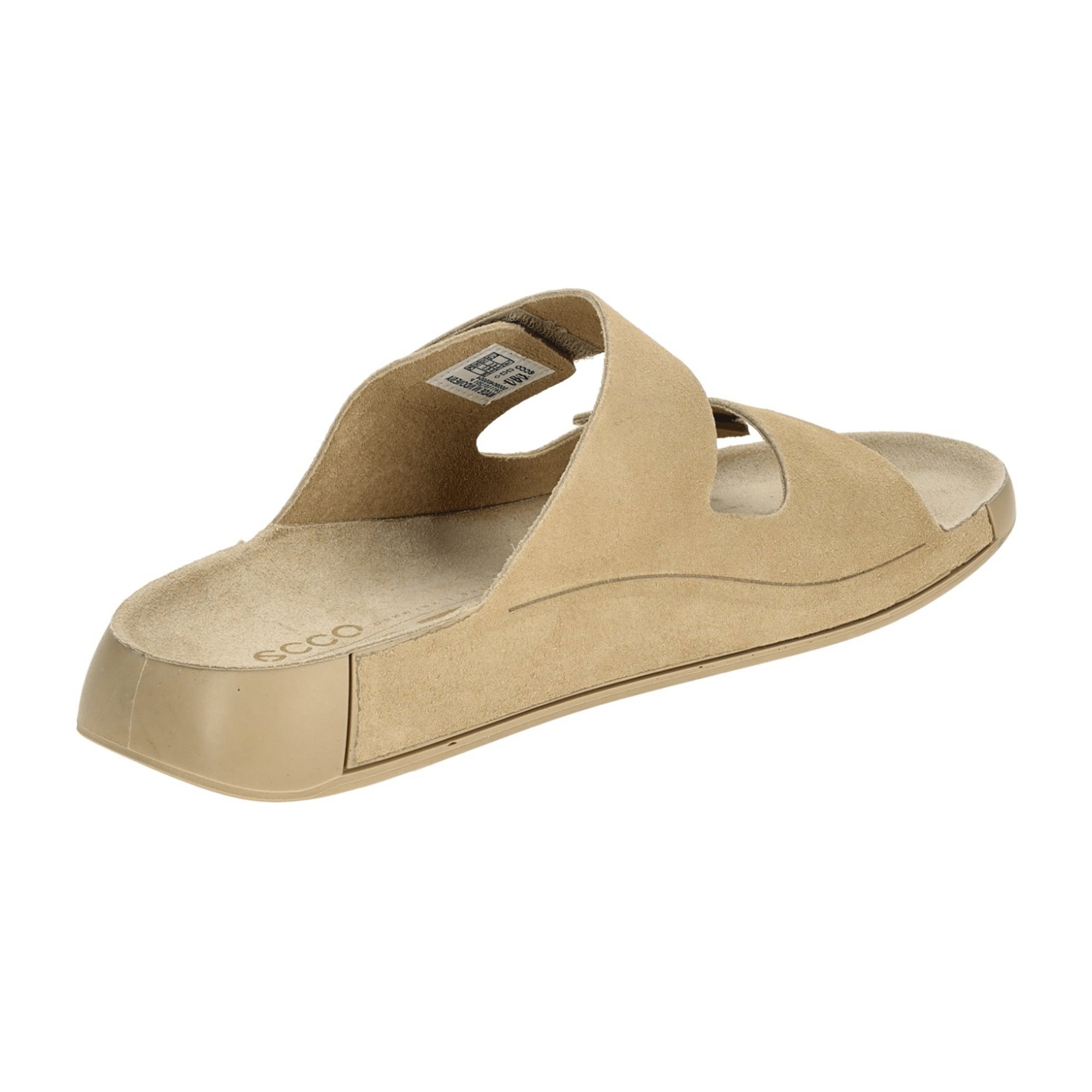 Ecco Cozmo Men's Beige Sandals with Velcro Strap – Durable & Stylish Footwear for Men - Bartel-Shop