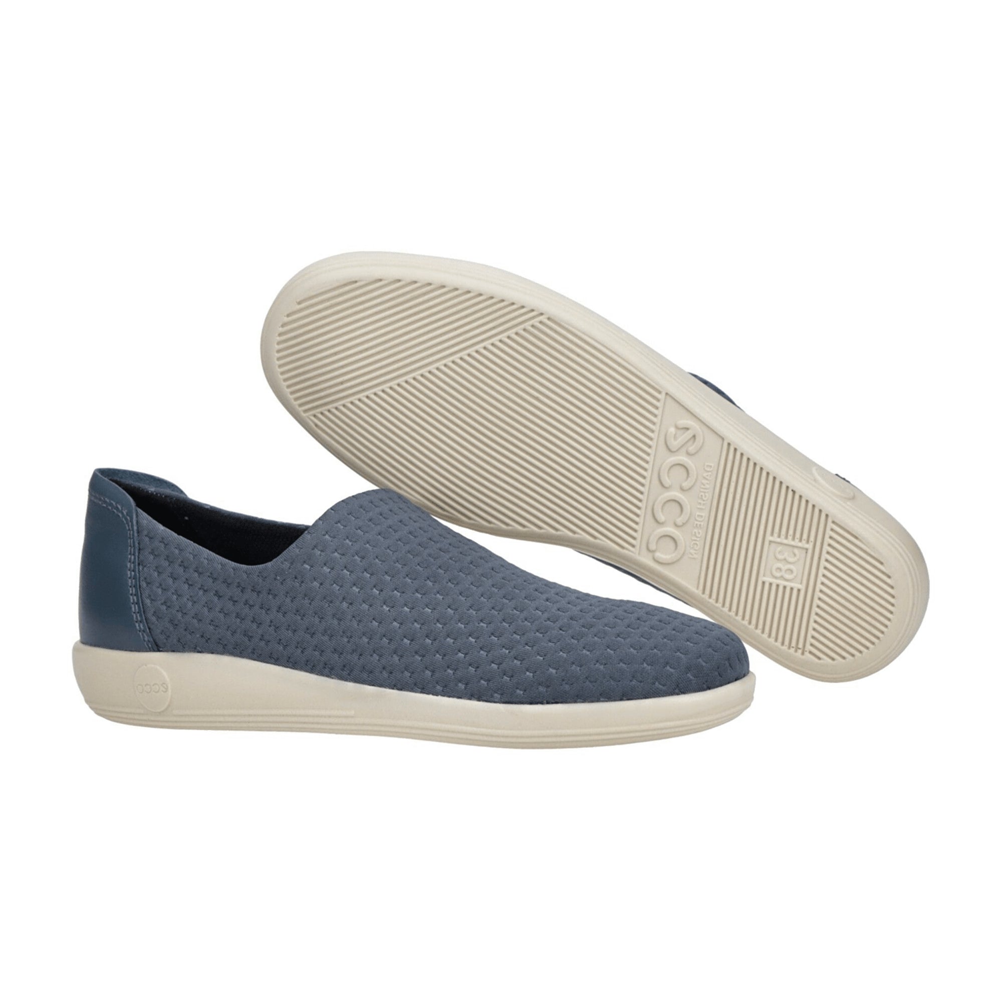 Ecco SOFT 20 Women's Comfort Sneakers in Blue - Bartel-Shop