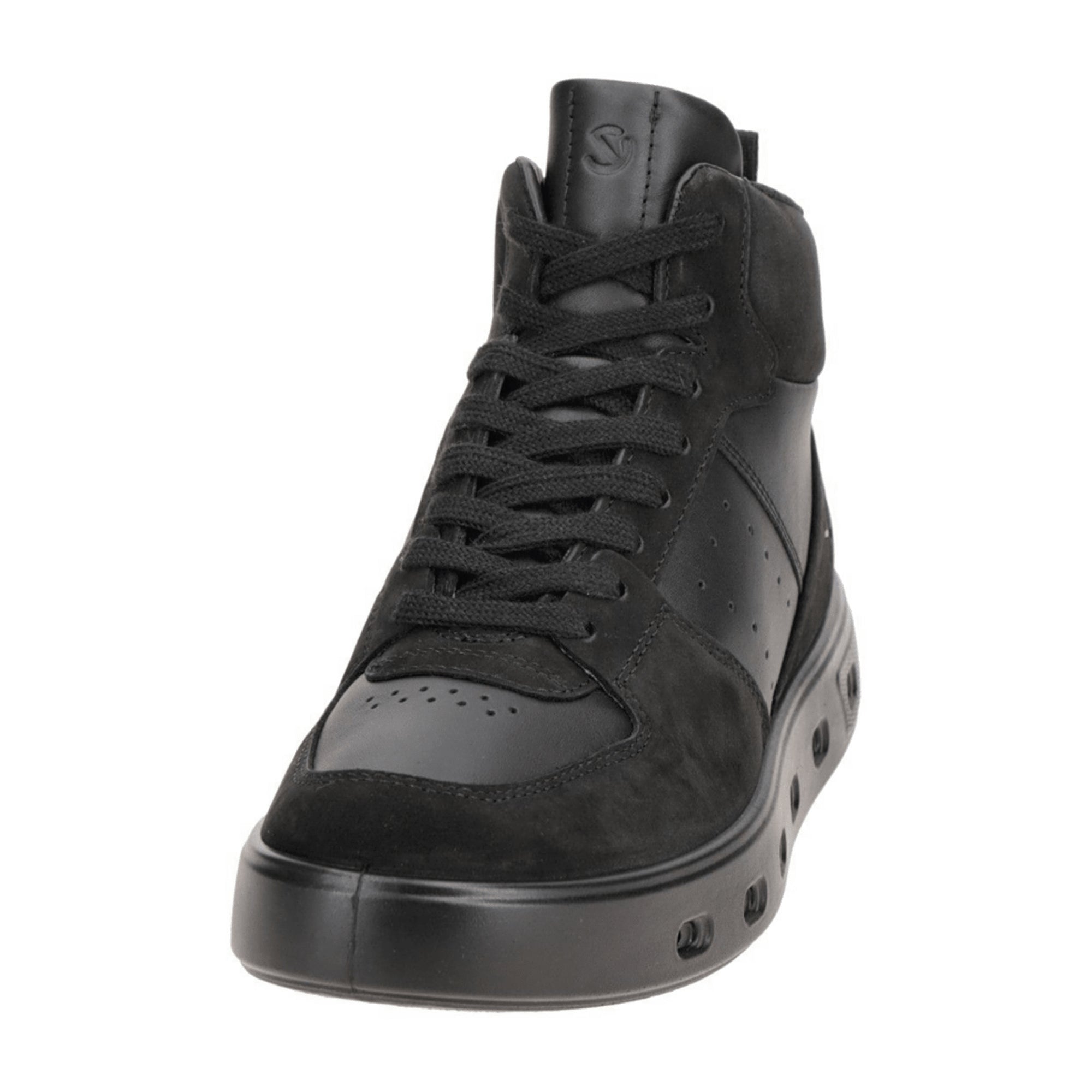 Ecco 209723 Women's Black Leather Shoes - Stylish & Durable