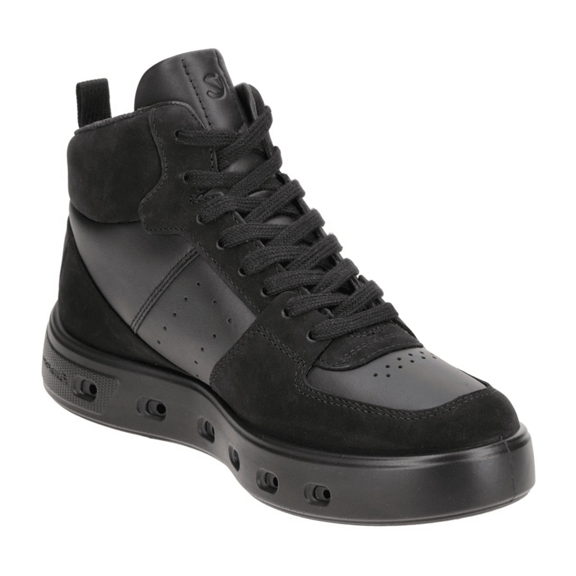 Ecco 209723 Women's Black Leather Shoes - Stylish & Durable