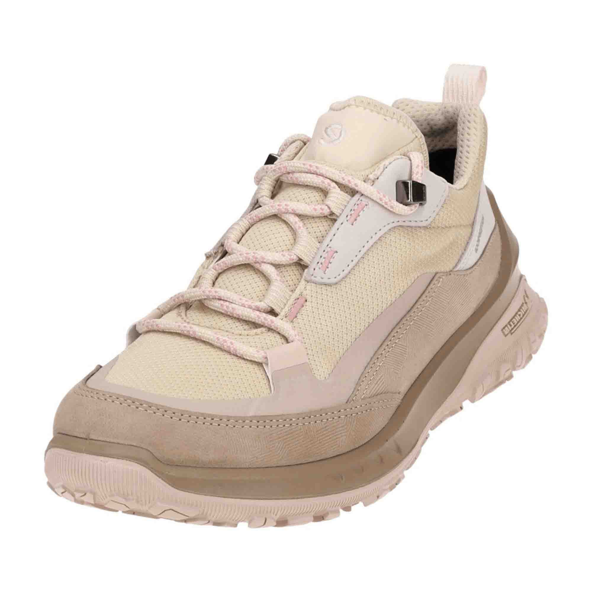 Ecco Ult-Trn Women's Waterproof Shoes in Limestone Beige - Durable Outdoor Footwear for Women 824253