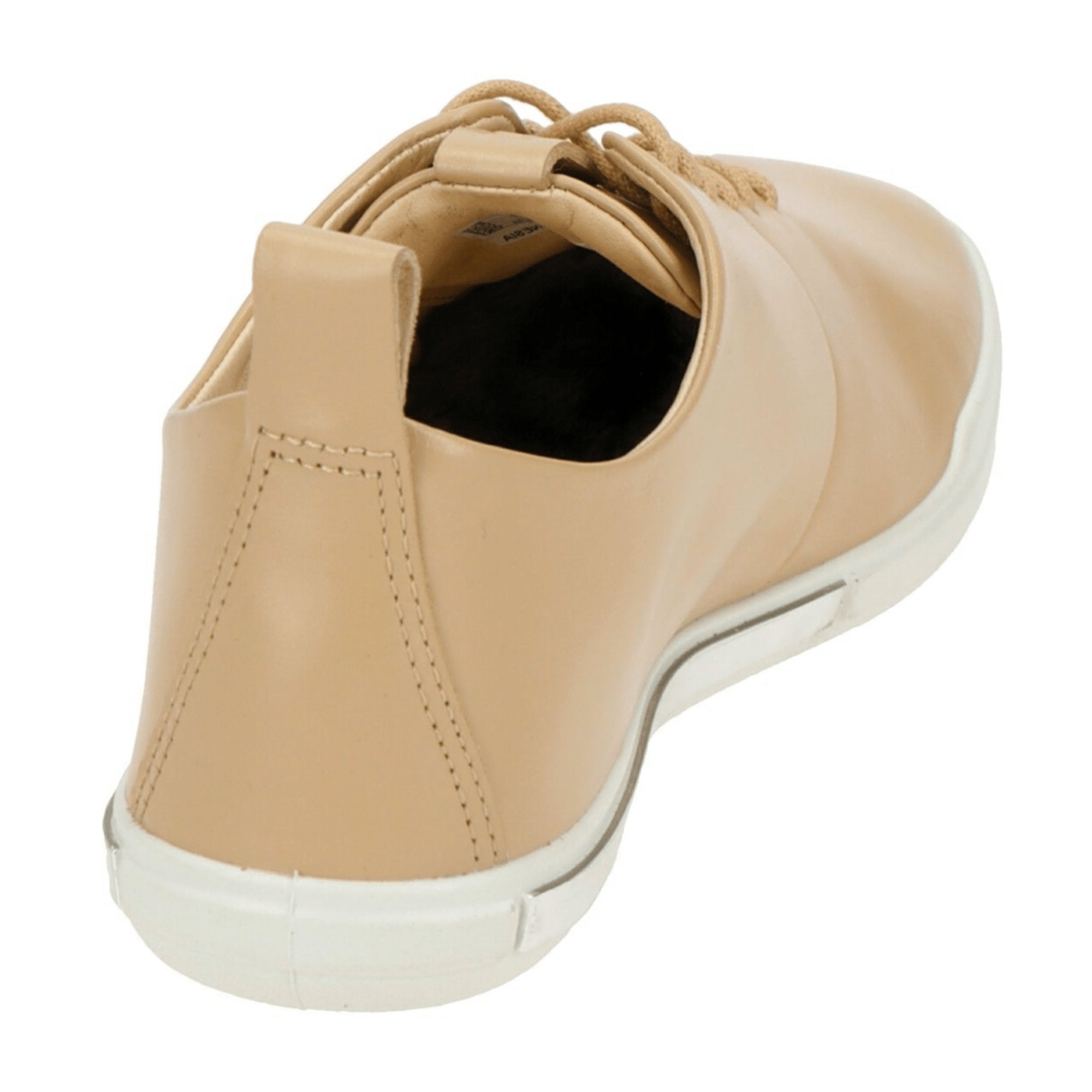 Ecco Simpil 2 Women's Beige Lace-Up Shoes - Stylish & Durable Footwear