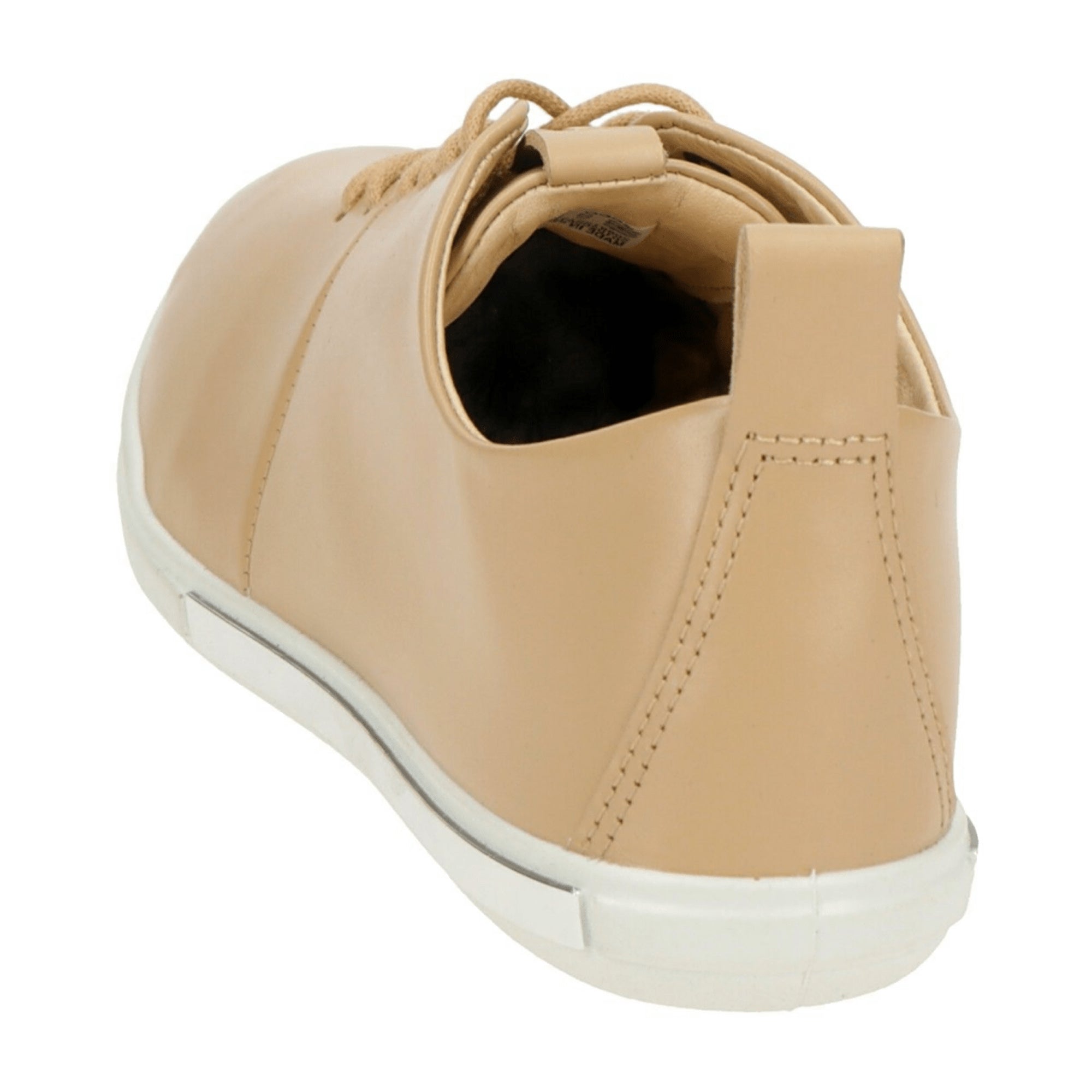 Ecco Simpil 2 Women's Beige Lace-Up Shoes - Stylish & Durable Footwear