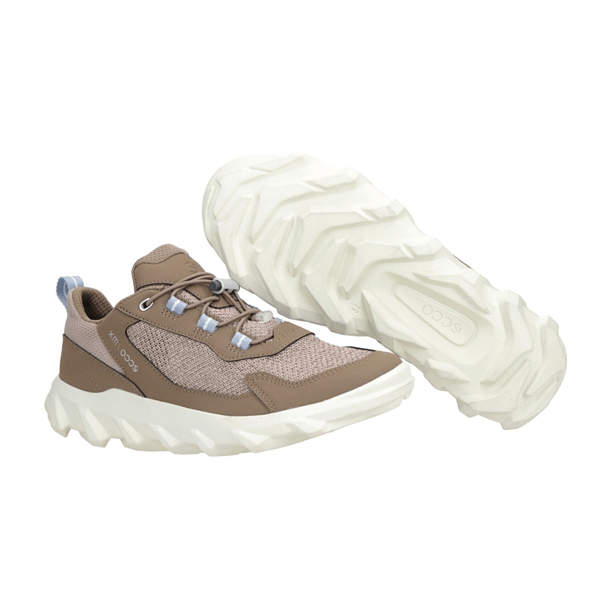 Ecco Women's Brown Lace-Up Shoes - Durable & Stylish Footwear