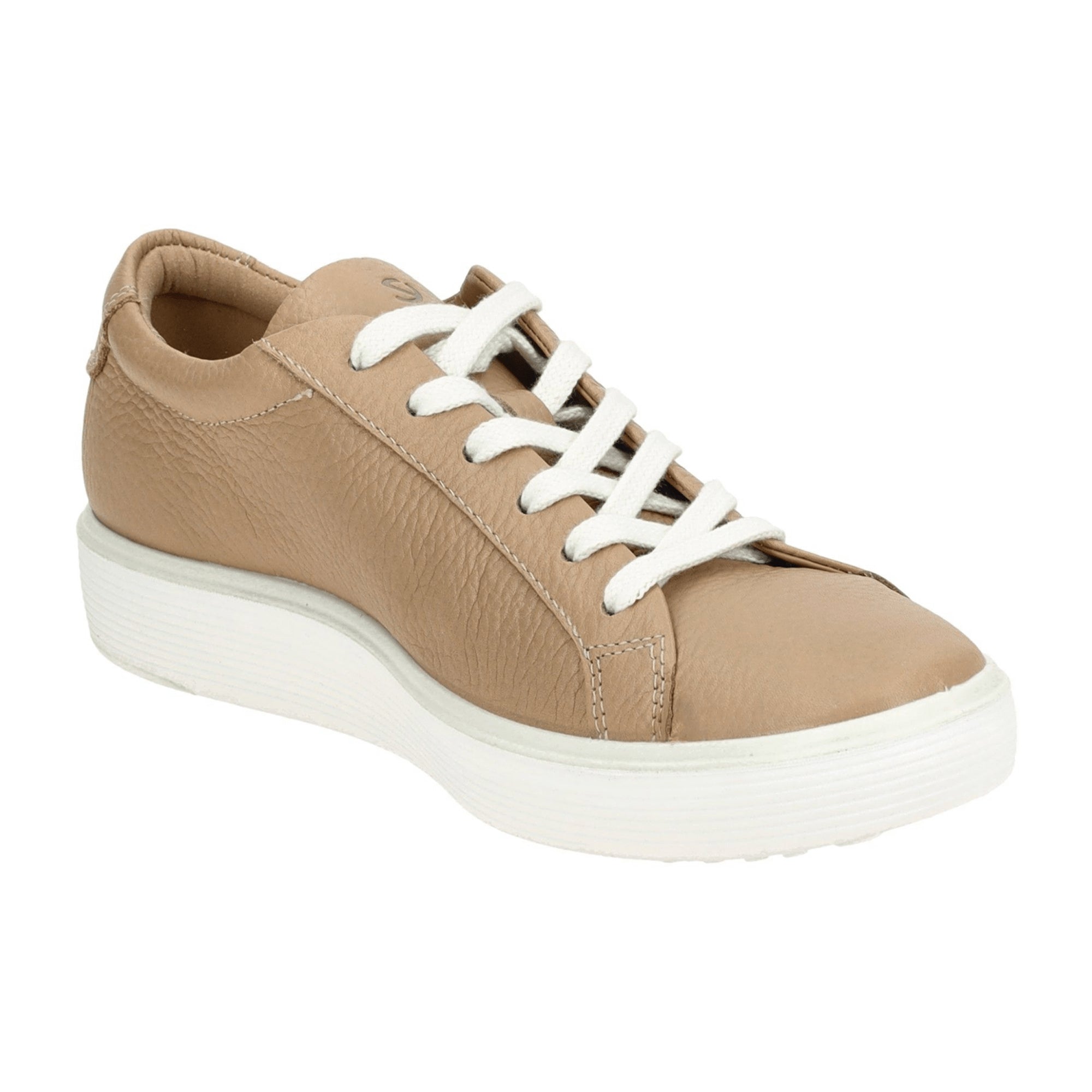 Ecco Soft 60 Women's Sneakers in Taupe Brown | Trendy & Durable Footwear for Young Adults - Bartel-Shop