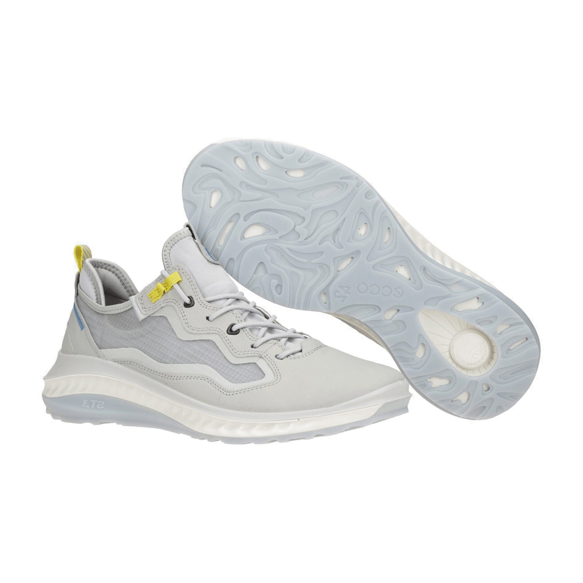 Ecco ST.360 Men's Sneakers - Stylish & Durable Grey Sneakers for Men, Model 821324