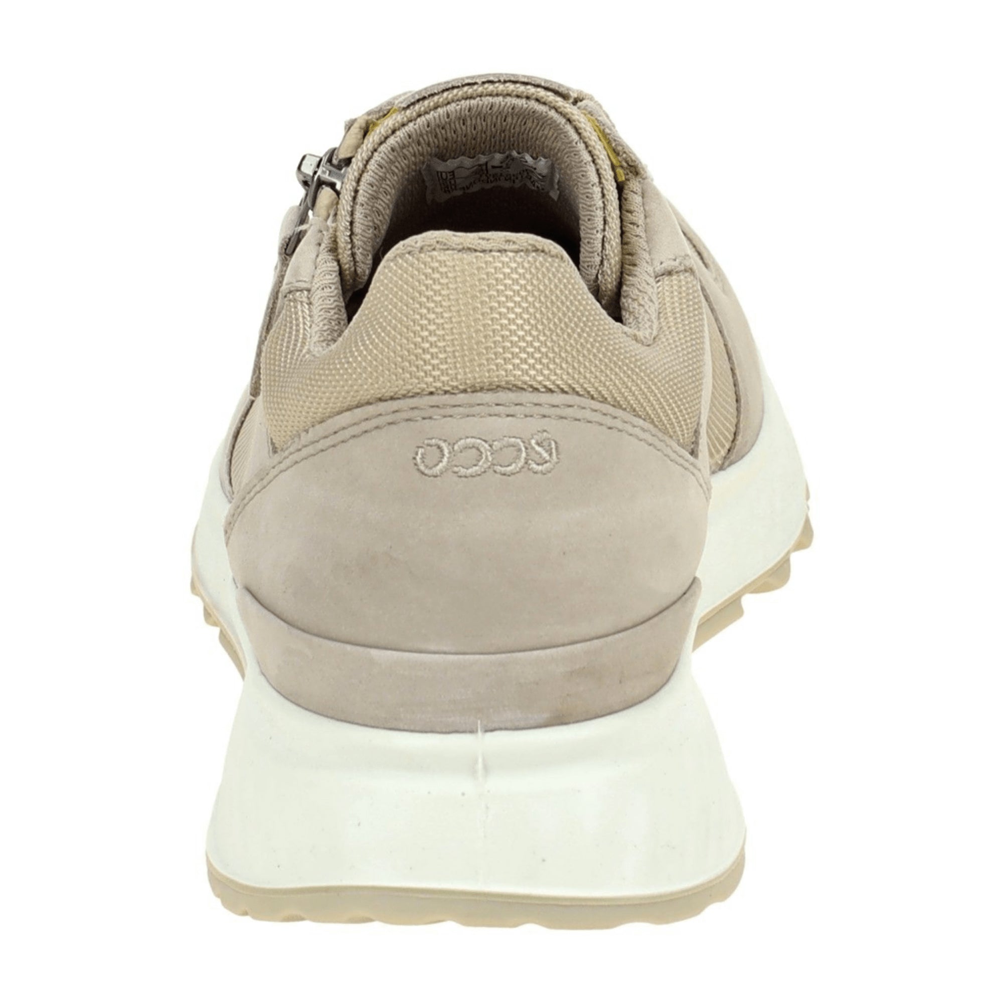 Ecco Exostride Zip Women's Shoes - Durable Urban Walking Sneakers, Grey and Rose for Style and Comfort - Bartel-Shop