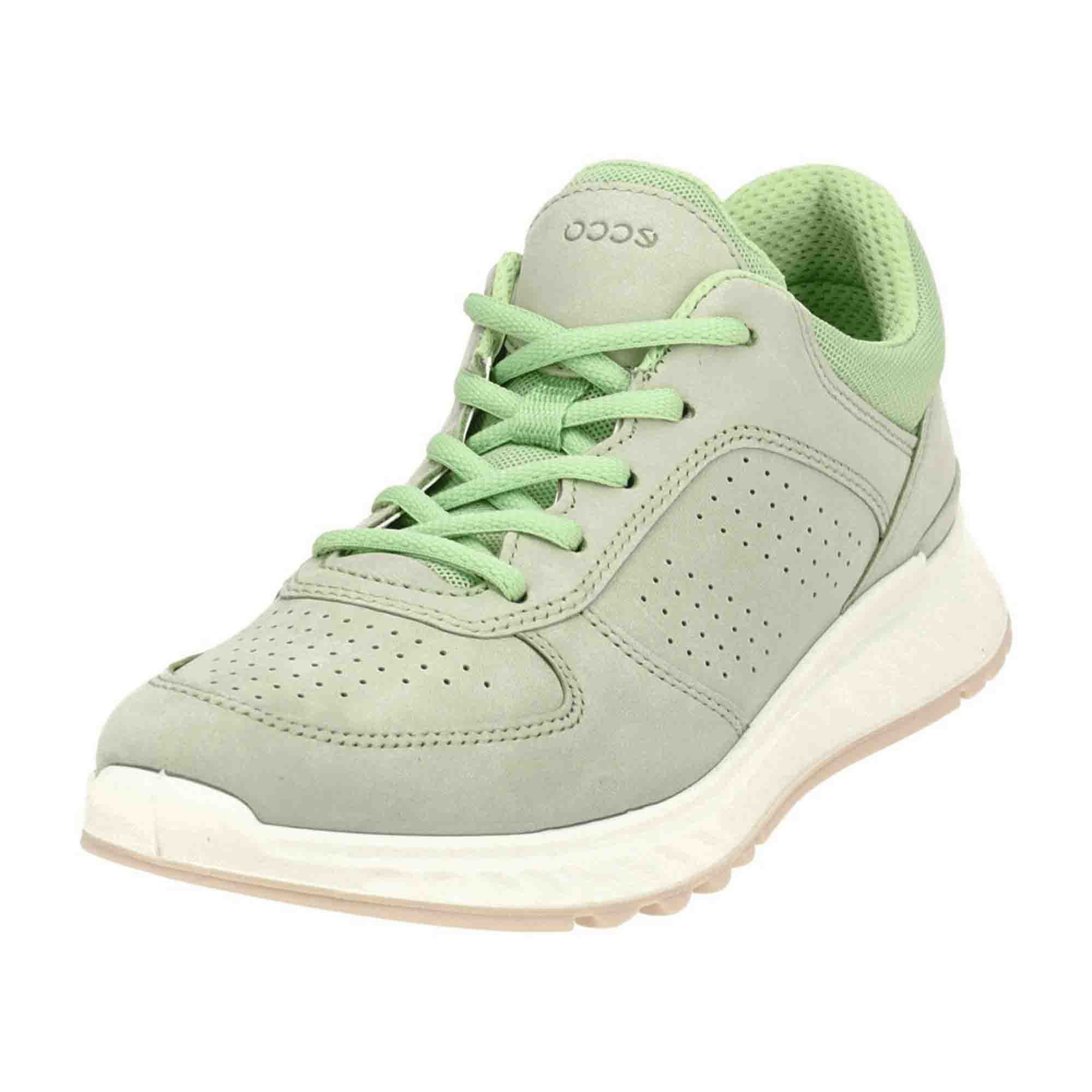 Ecco Exostride Women's Matcha Green Walking Shoes - Durable & Stylish (Model 835313)