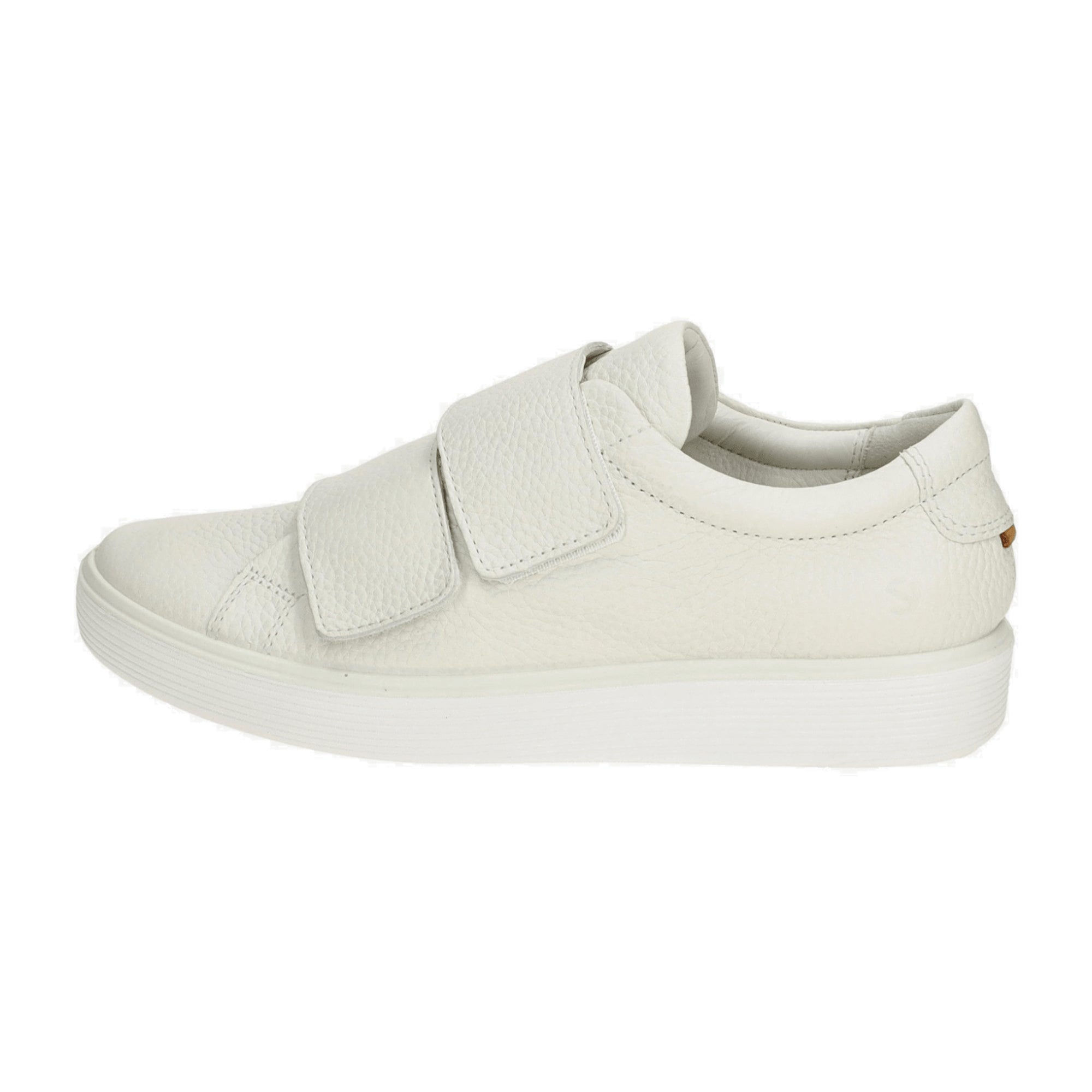 Ecco Soft 60 Women's White Slip-On Shoes with Velcro Closure - Stylish & Comfortable