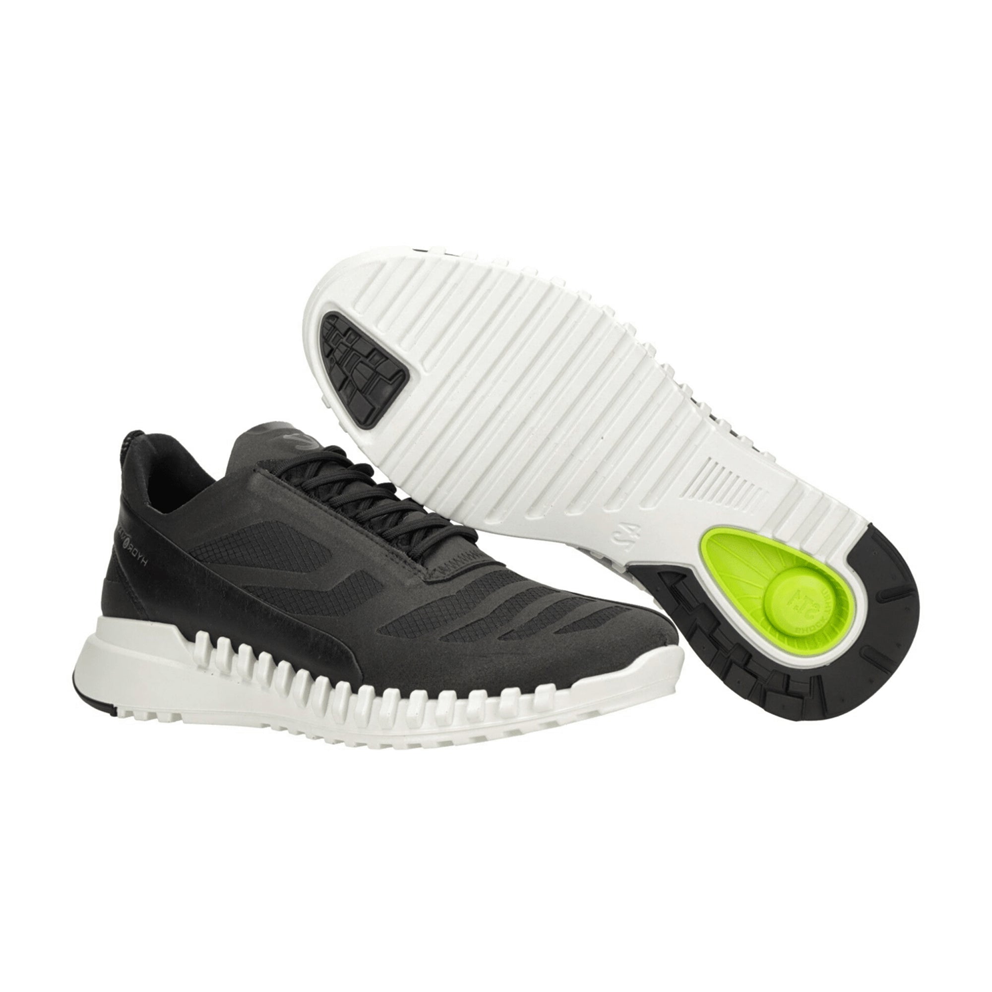 Ecco Men's Outdoor Shoes - Durable Black Trekking Footwear