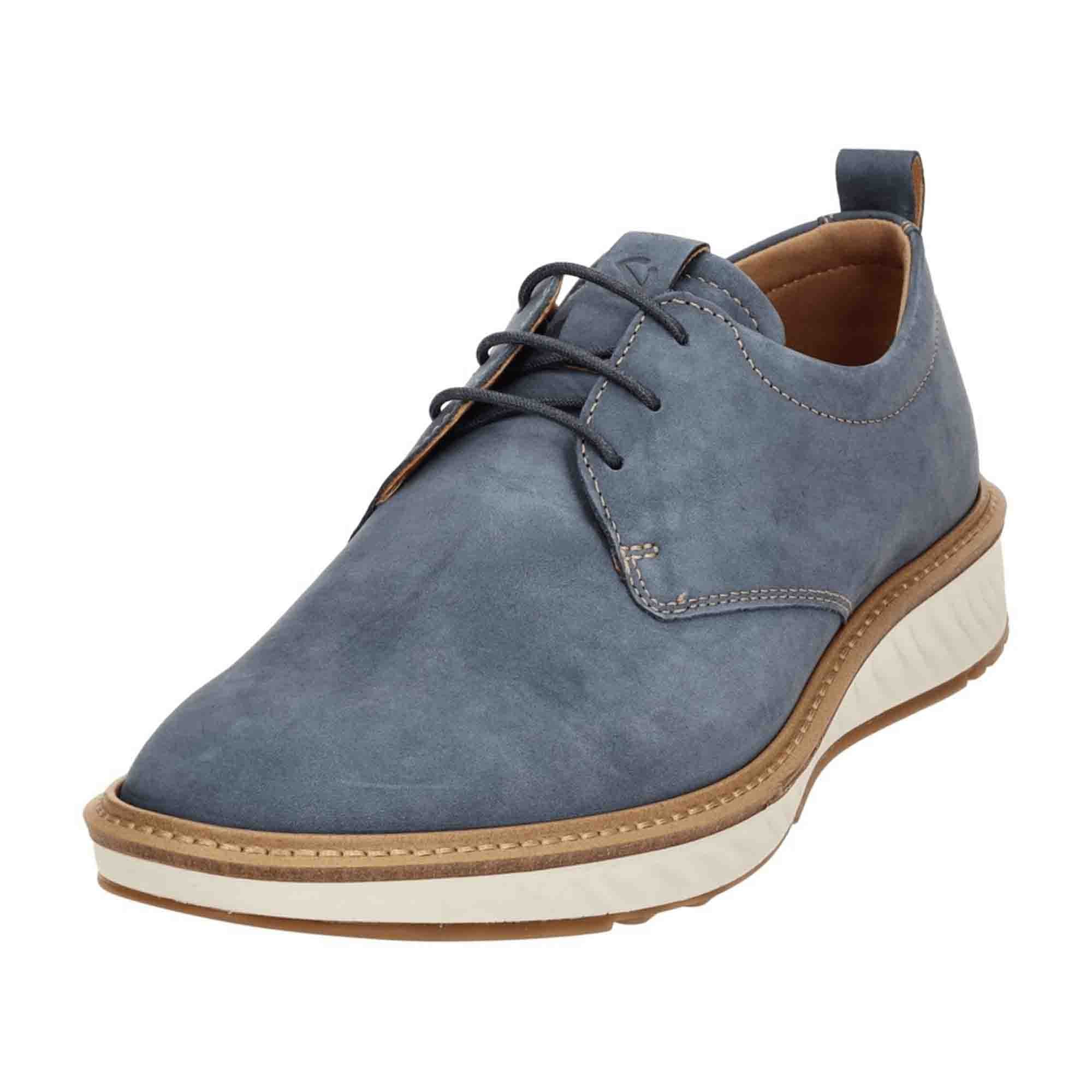 Ecco ST1 Hybrid Men's Blue Ombre Nubuck Shoes 836914 | Stylish & Durable - Bartel-Shop
