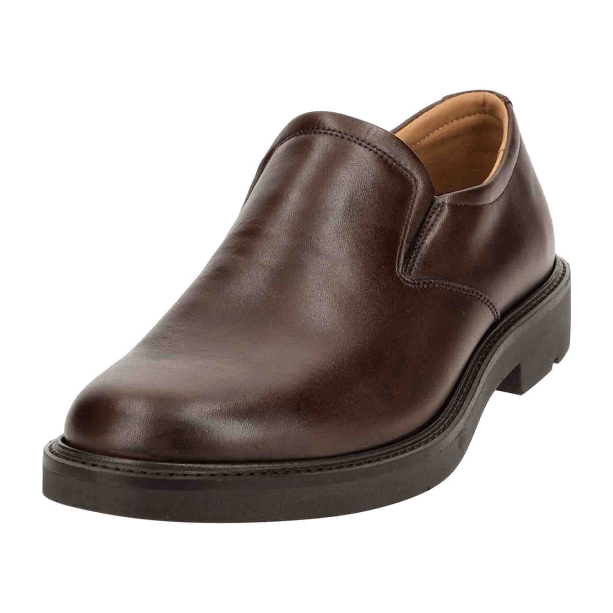 Ecco Metropole London Men's Brown Business Slip-On Shoes 525624 - Stylish & Comfortable