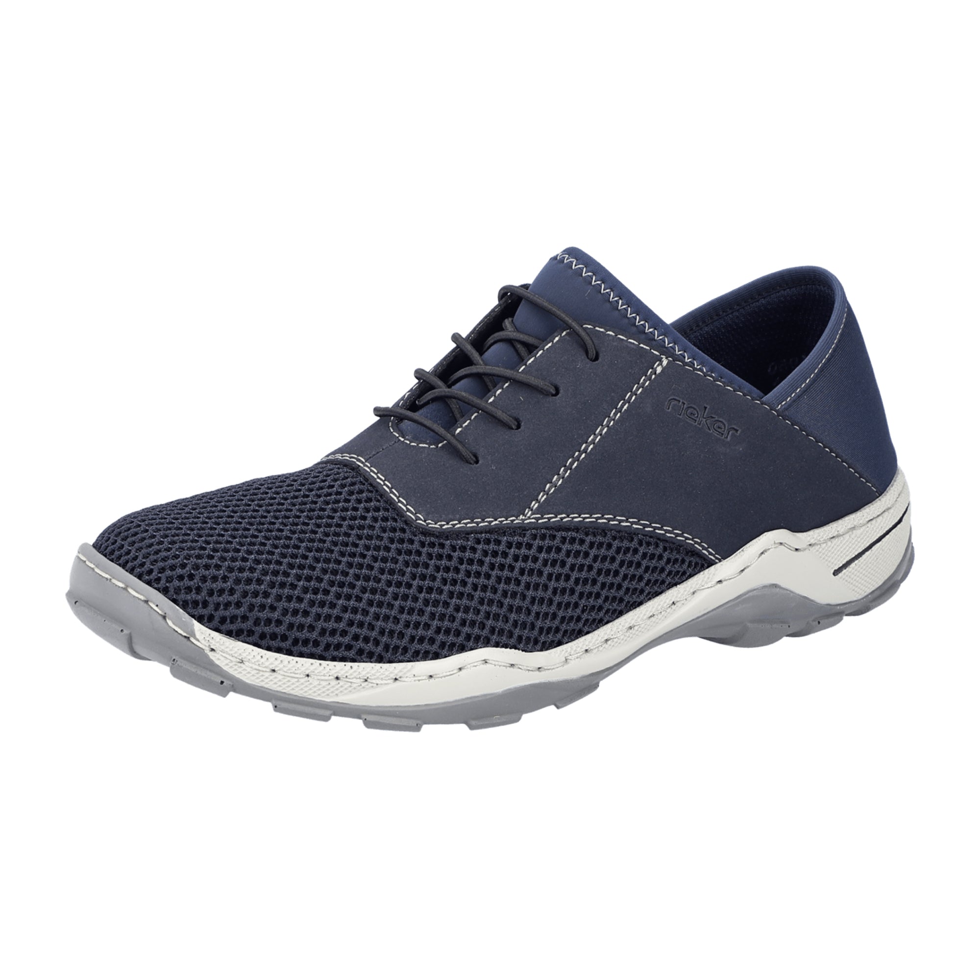 Rieker FSK Men's Blue Casual Shoes Textile Upper Normal Width