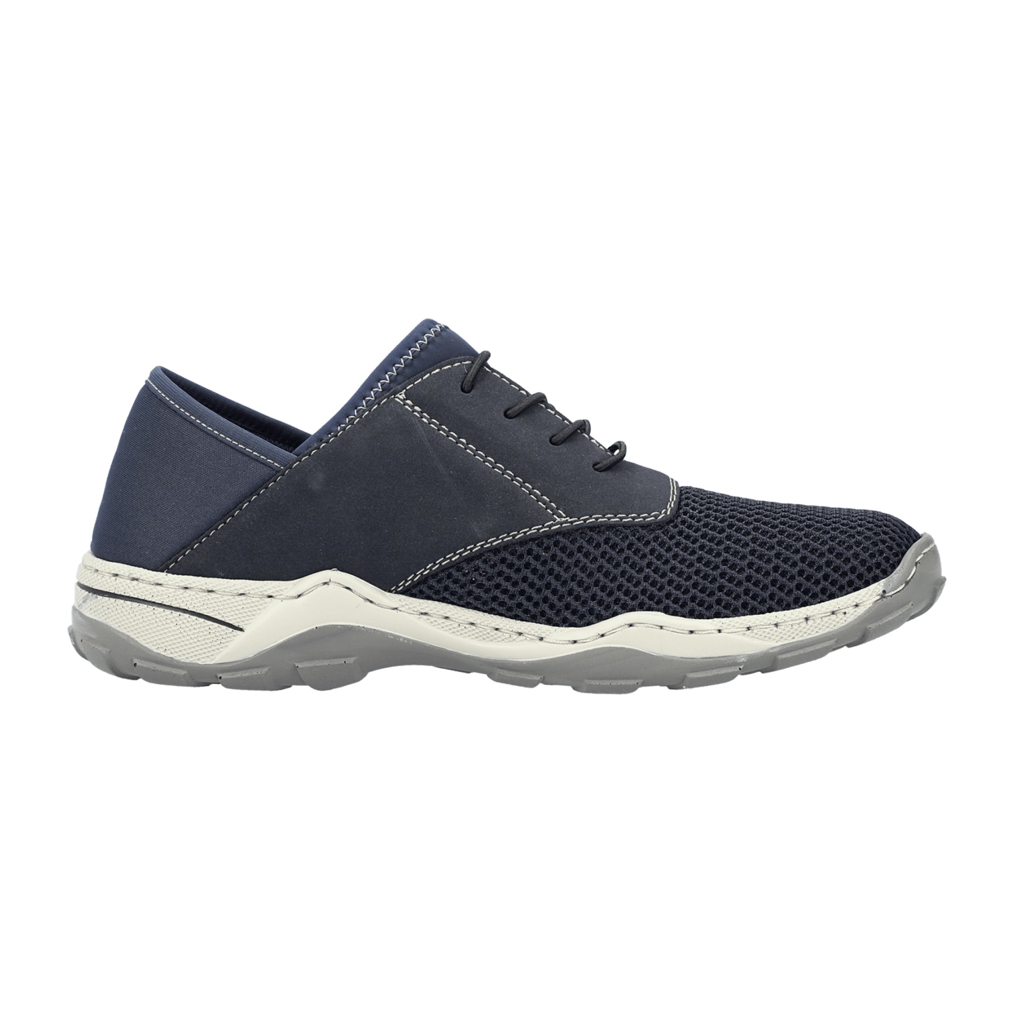 Rieker FSK Men's Blue Casual Shoes Textile Upper Normal Width