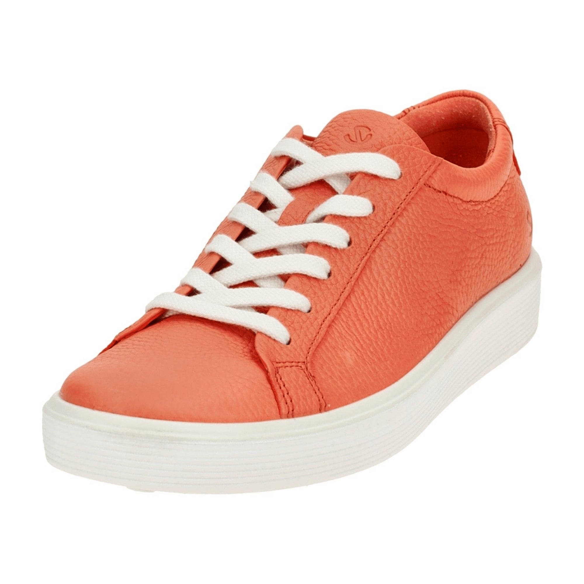 Ecco Soft 60 Women's Sneakers in Coral Orange - Stylish & Comfortable Shoes | Model 219203