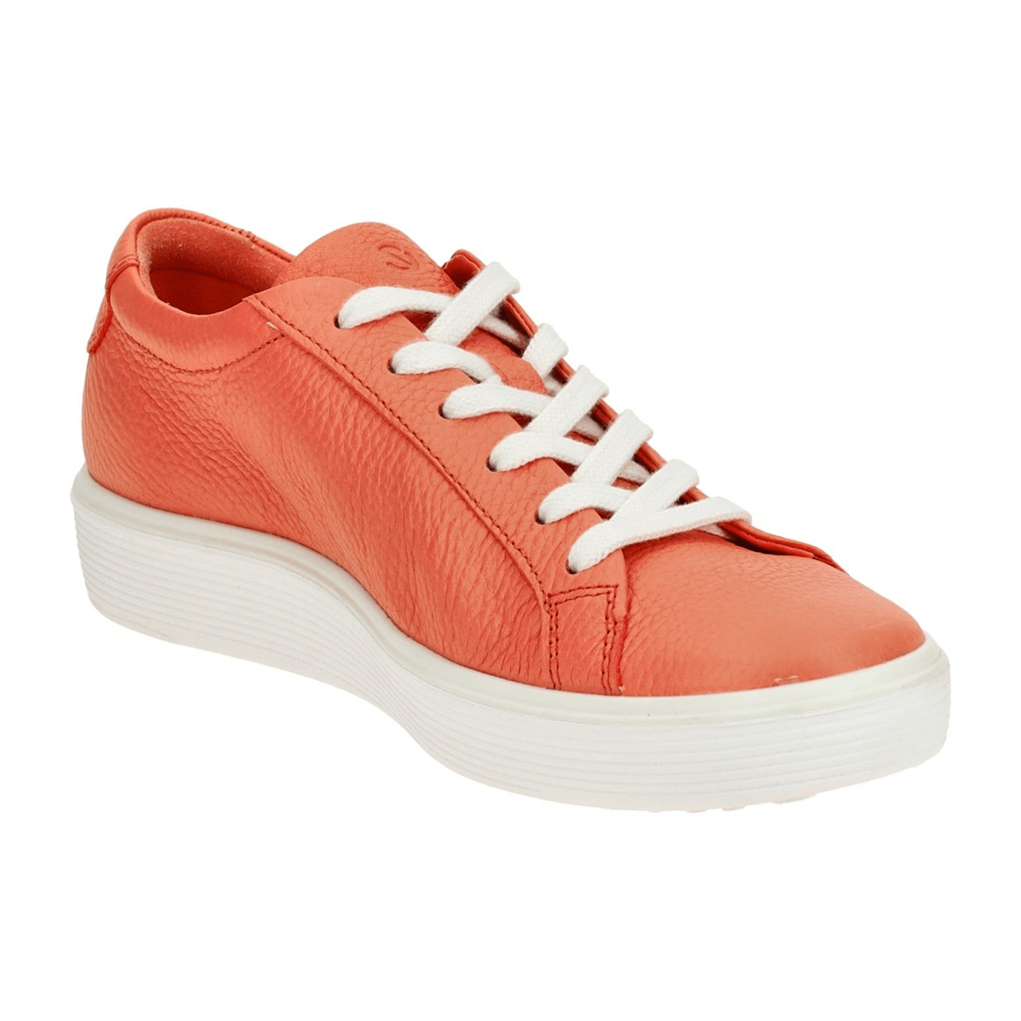 Ecco Soft 60 Women's Sneakers in Coral Orange - Stylish & Comfortable Shoes | Model 219203