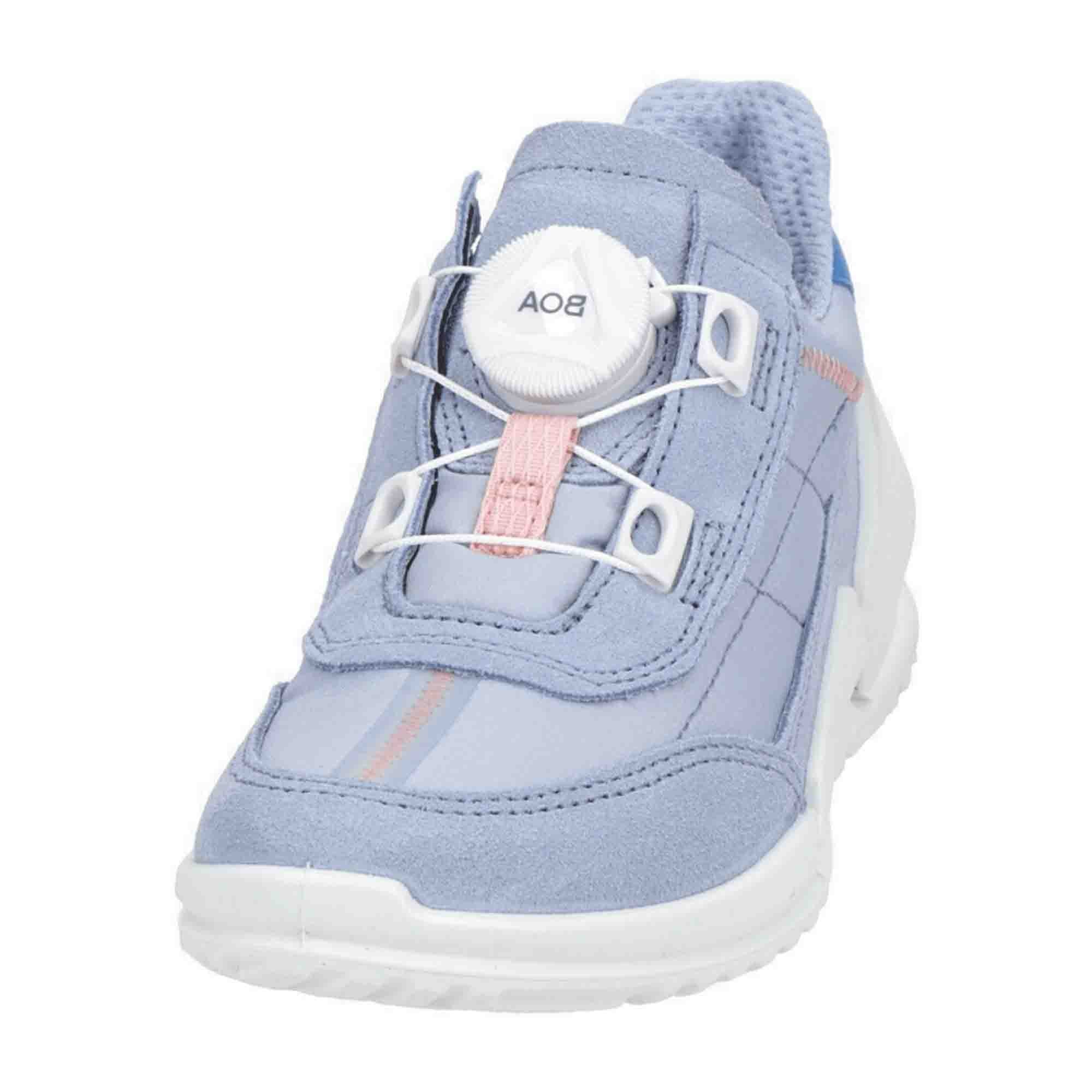 Ecco Biom Kids' Shoes Light Blue with Boa Closure System Model 71174