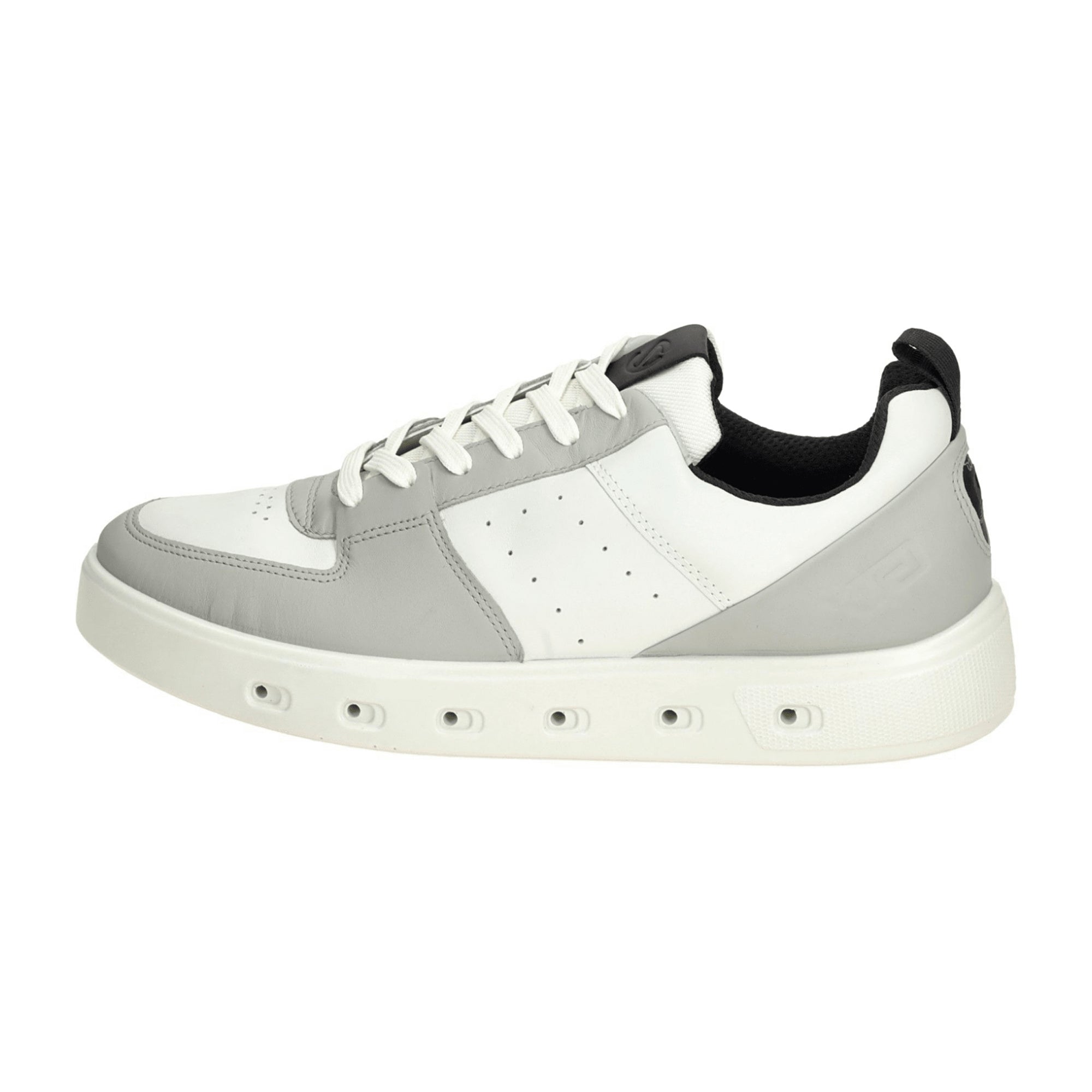 Ecco Street 720 Men's Shoes - Grey & White GORE-TEX Surround | Waterproof & Breathable