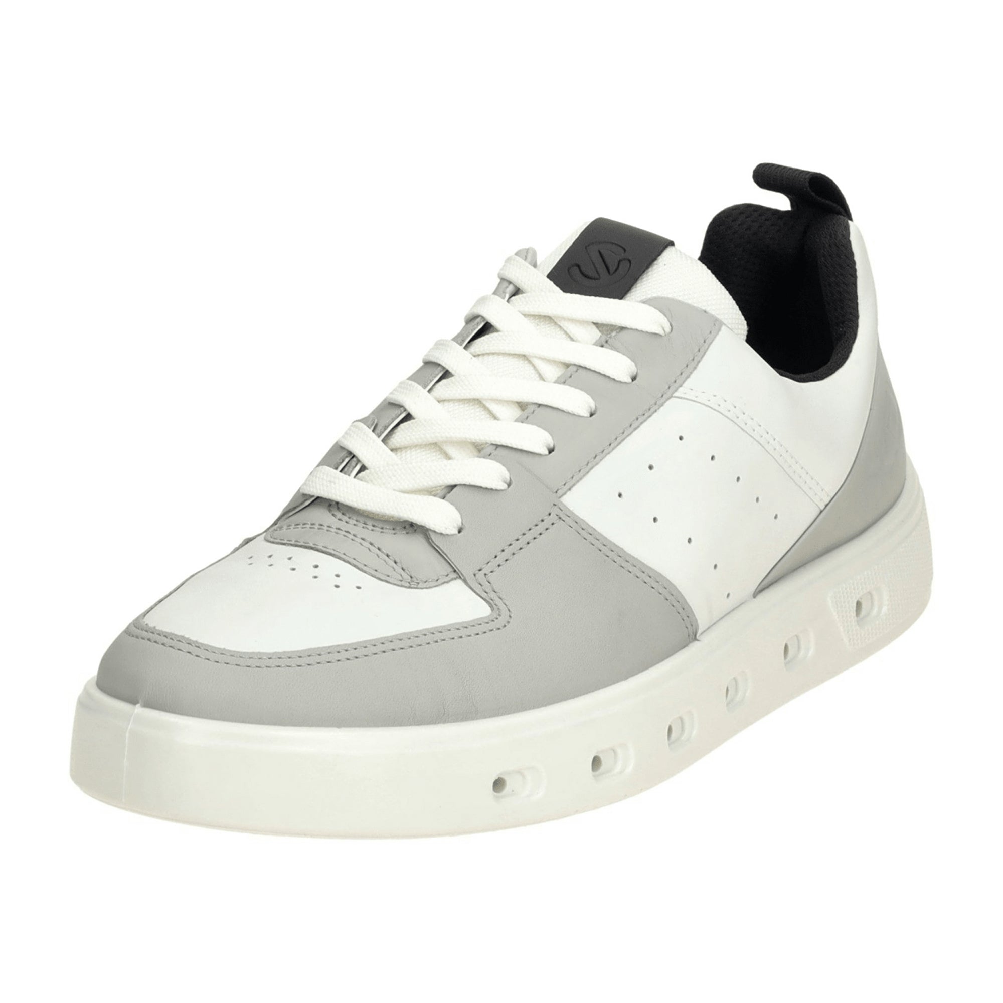 Ecco Street 720 Men's Shoes - Grey & White GORE-TEX Surround | Waterproof & Breathable