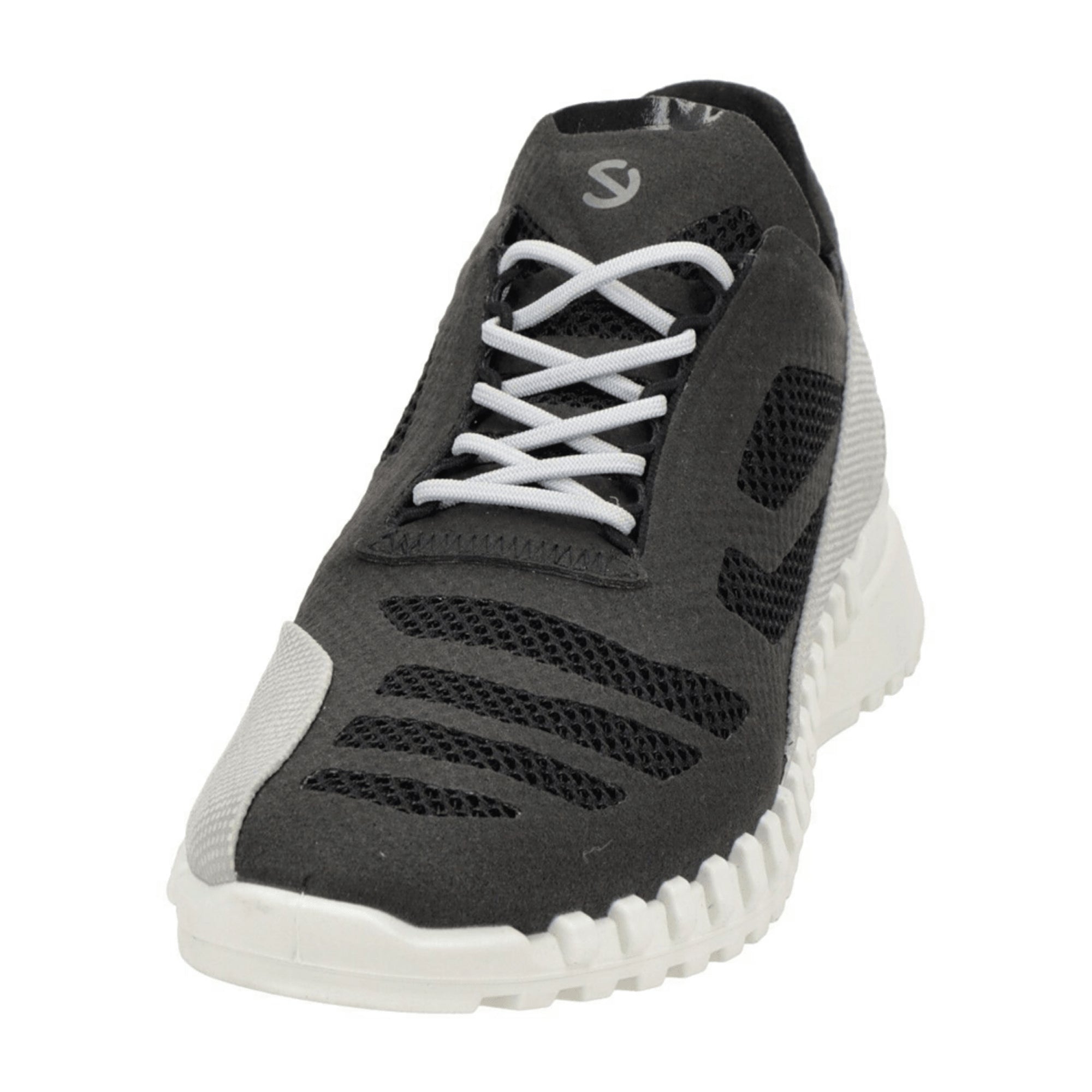 Ecco Zipflex Women's Sneakers Black/Grey - Durable Outdoor Walking Shoes 834803
