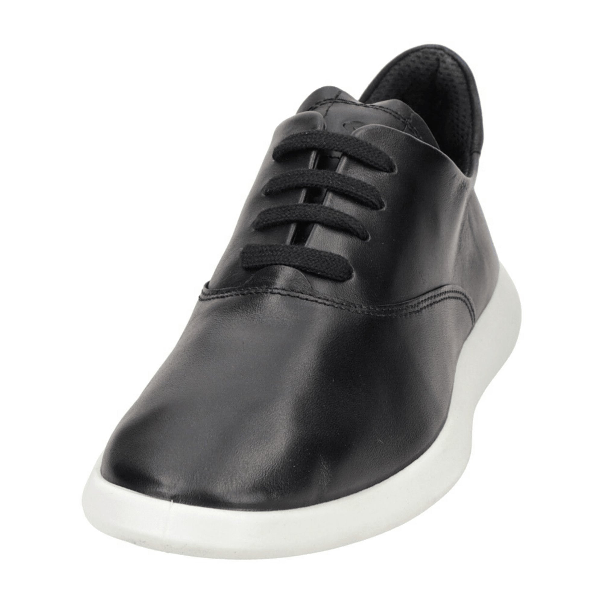 Ecco 206253 Women's Black Leather Shoes - Stylish & Durable