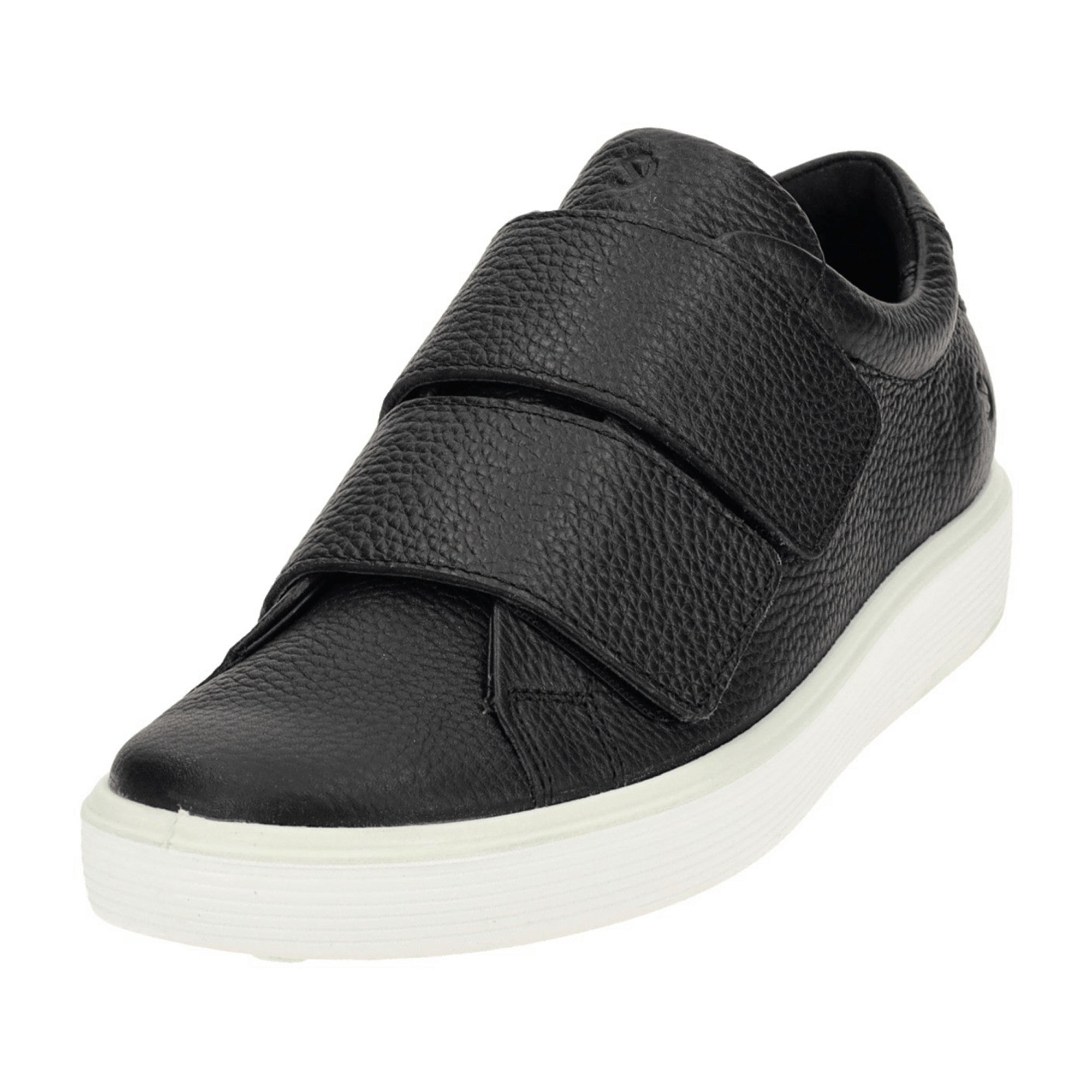 Ecco Soft 60 Women's Black Slip-on Shoes with Velcro Closure