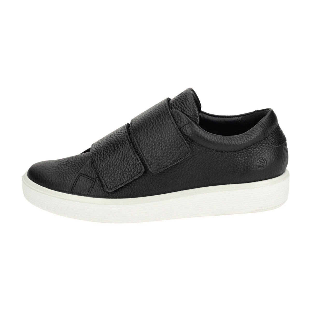 Ecco Soft 60 Women's Black Slip-on Shoes with Velcro Closure - Bartel-Shop