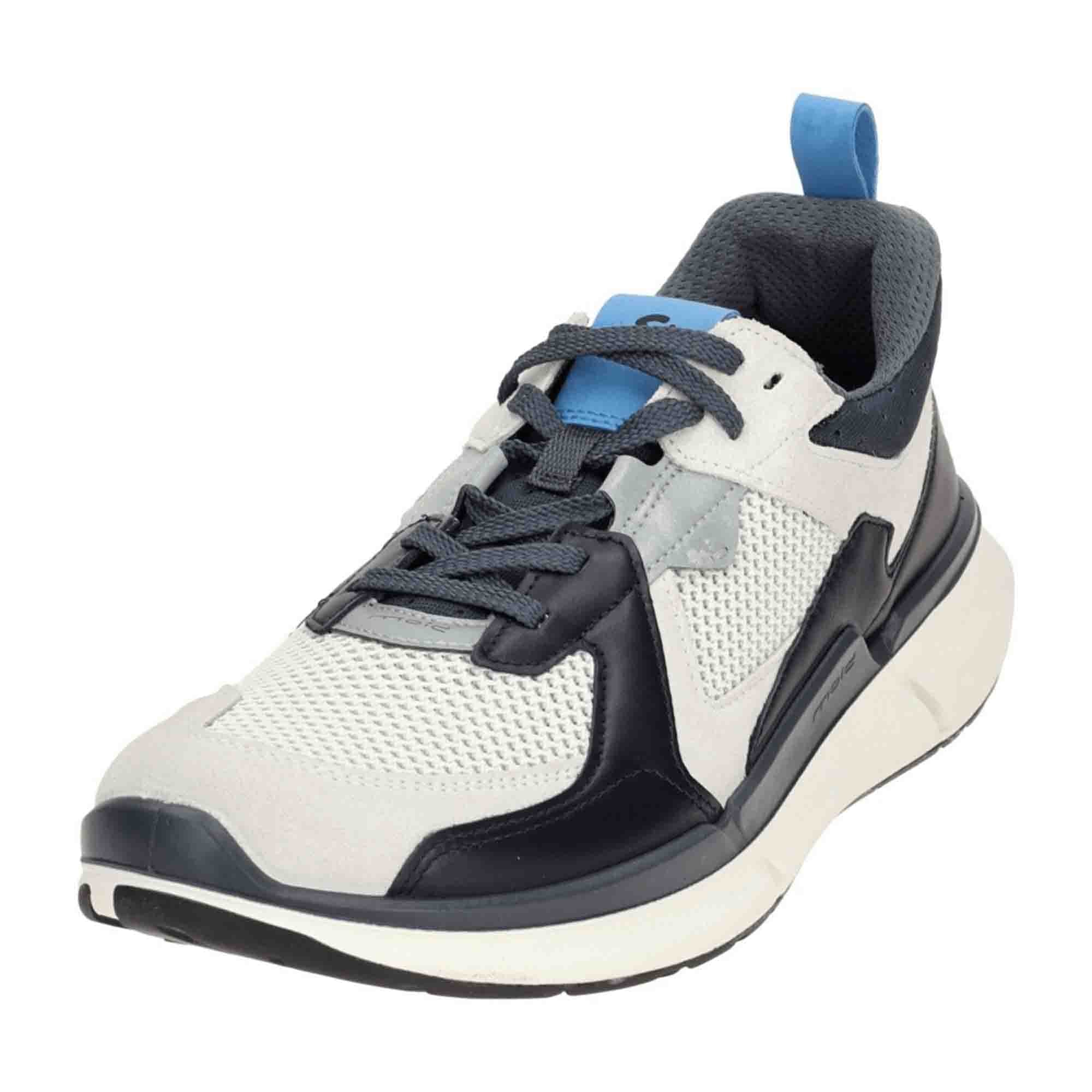 Ecco Biom 2.2 Men's Sneakers - Stylish Grey & Blue Athletic Shoes for Active Lifestyles