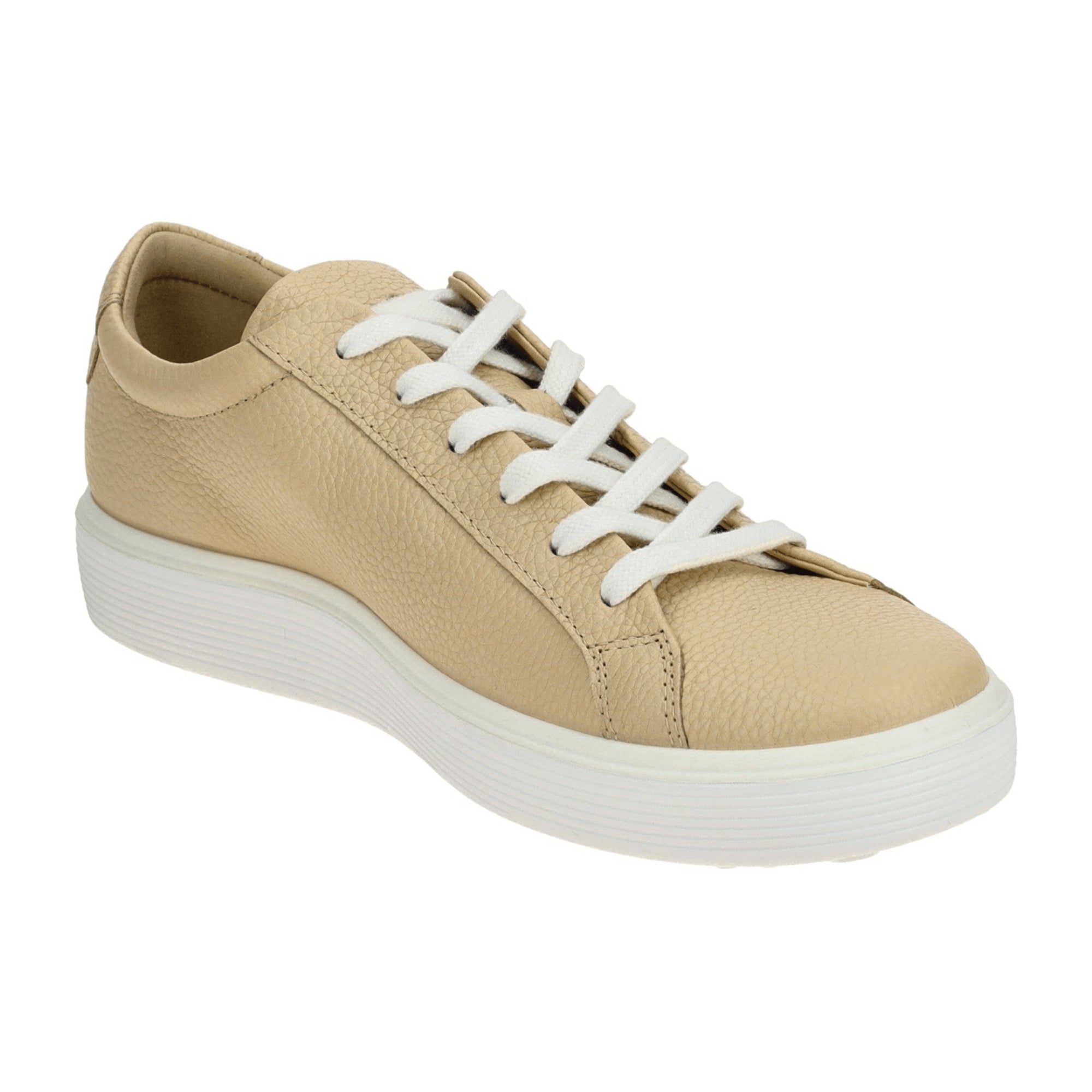 Ecco Soft 60 Men's Sneakers in Beige Sand | Durable & Stylish Footwear
