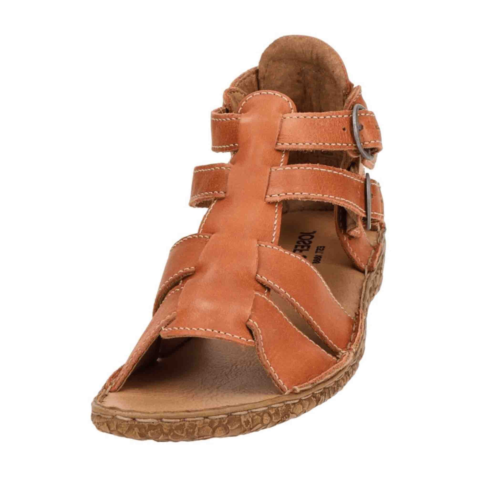 Josef Seibel Rosalie 51 Strappy Toe-Post Sandal in Orange for Women