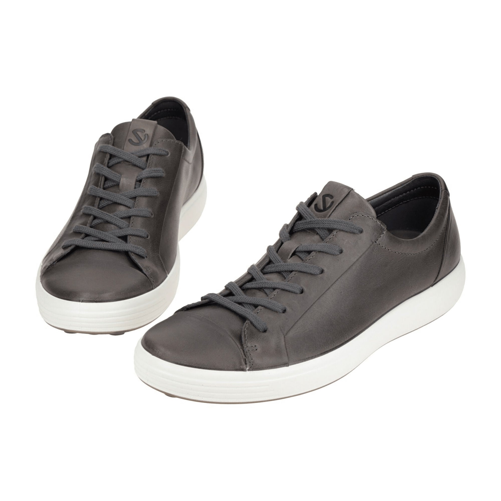 Ecco Soft 7 Titanium Grey Men's Sneakers | Durable & Stylish | Model 470364 - Bartel-Shop